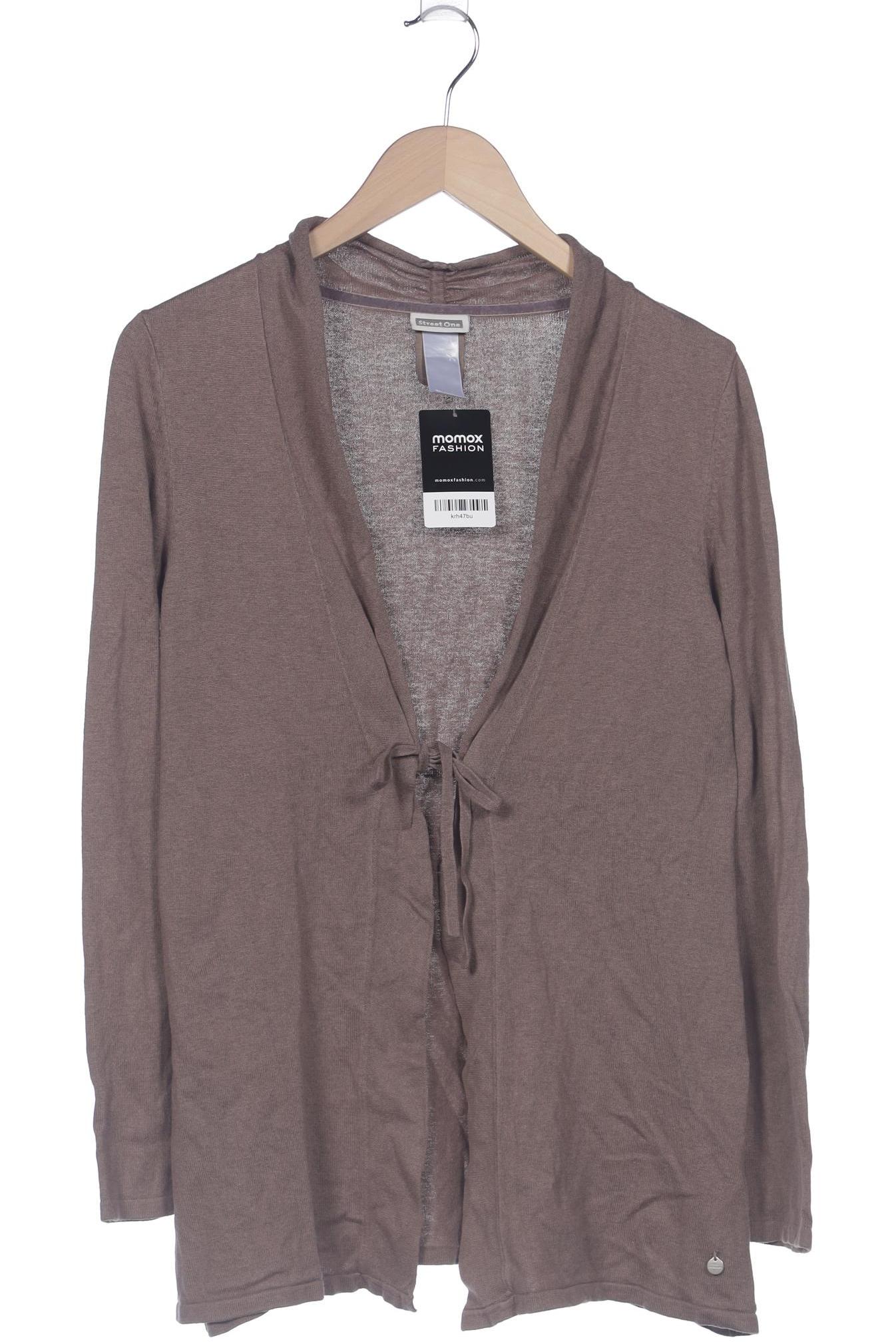 

Street One Damen Strickjacke, braun, Gr. 40