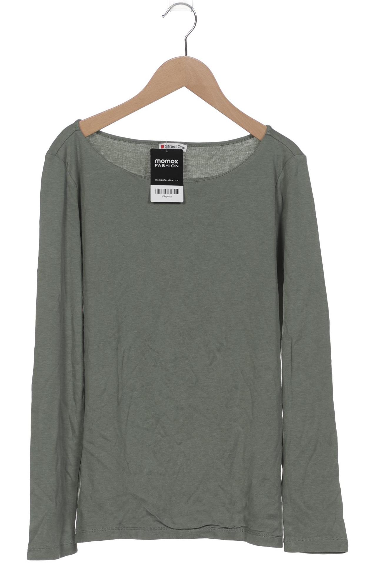 

Street One Damen Langarmshirt, grün, Gr. 40