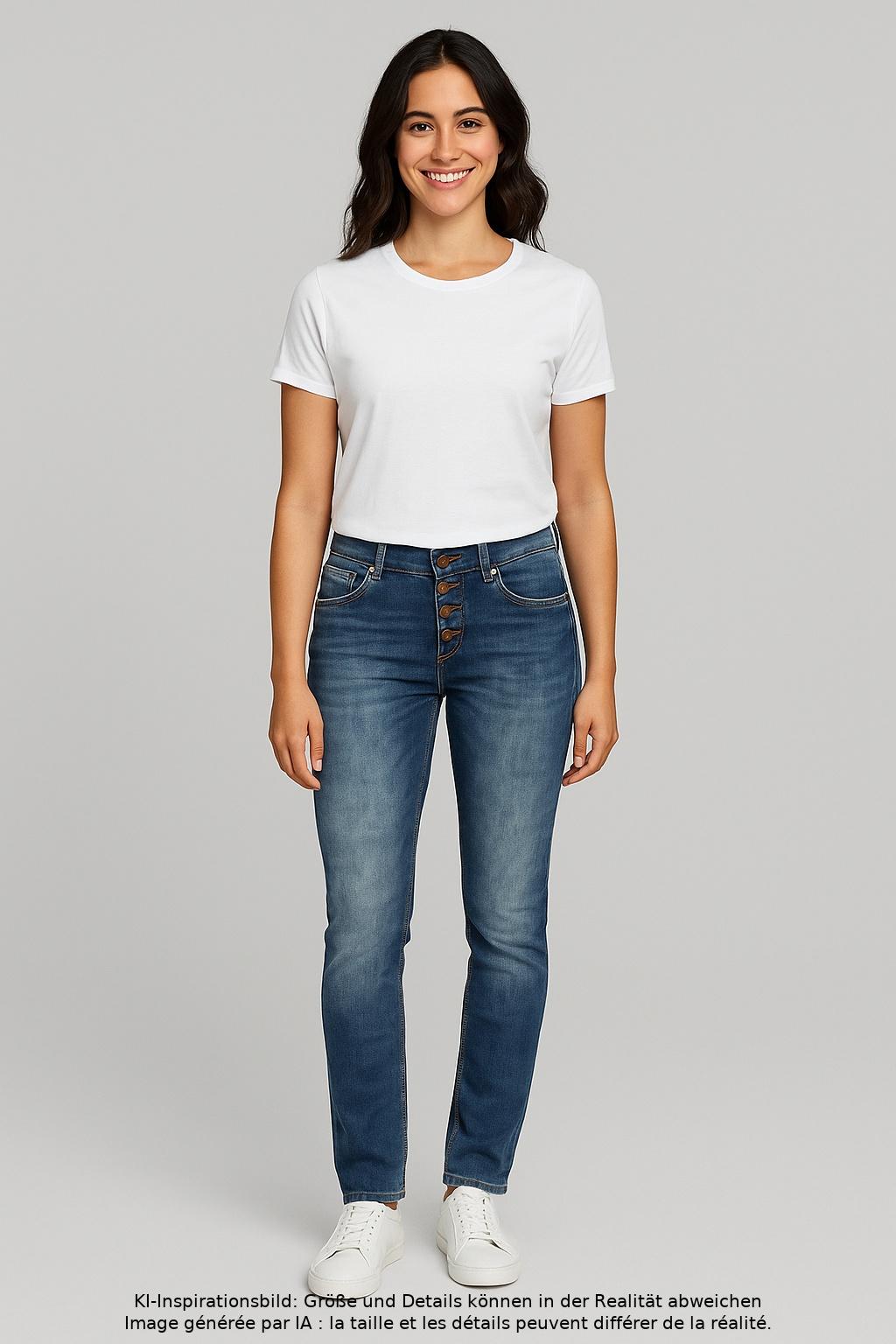 

Street One Damen Jeans, blau, Gr. 26