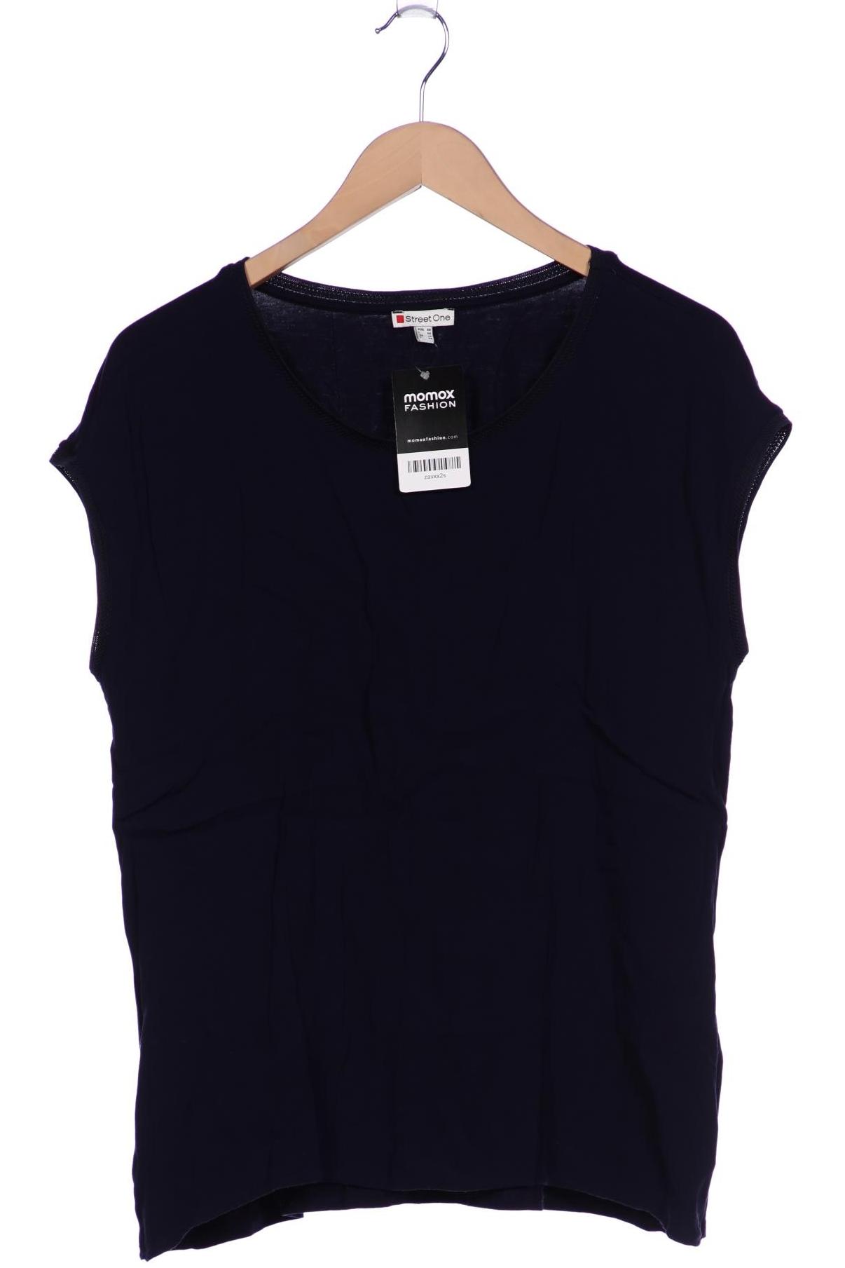

Street One Damen T-Shirt, marineblau, Gr. 46