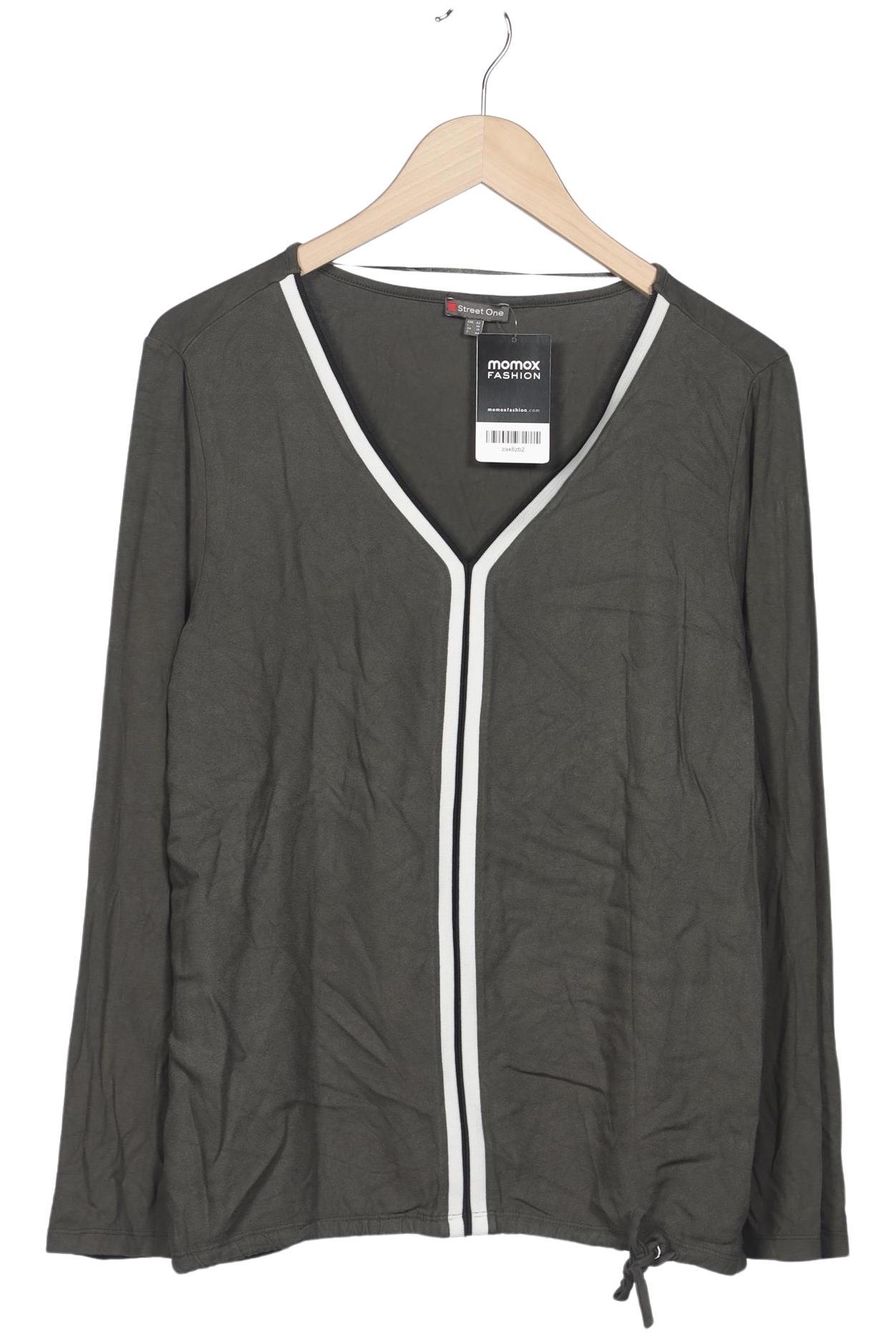 

Street One Damen Langarmshirt, grün, Gr. 42