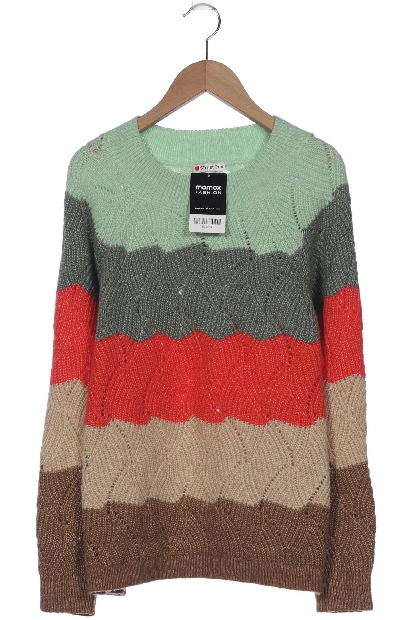 

Street One Damen Pullover, grün, Gr. 40