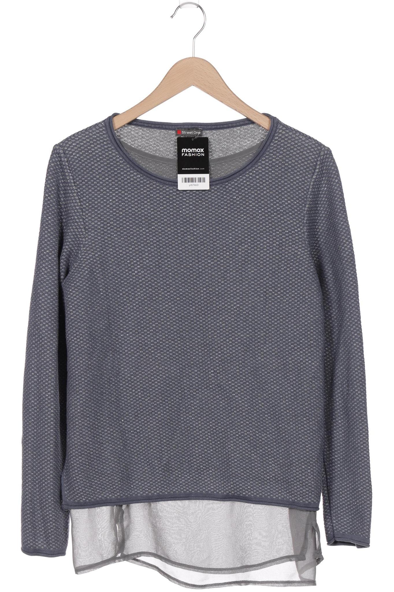 

Street One Damen Pullover, blau, Gr. 40