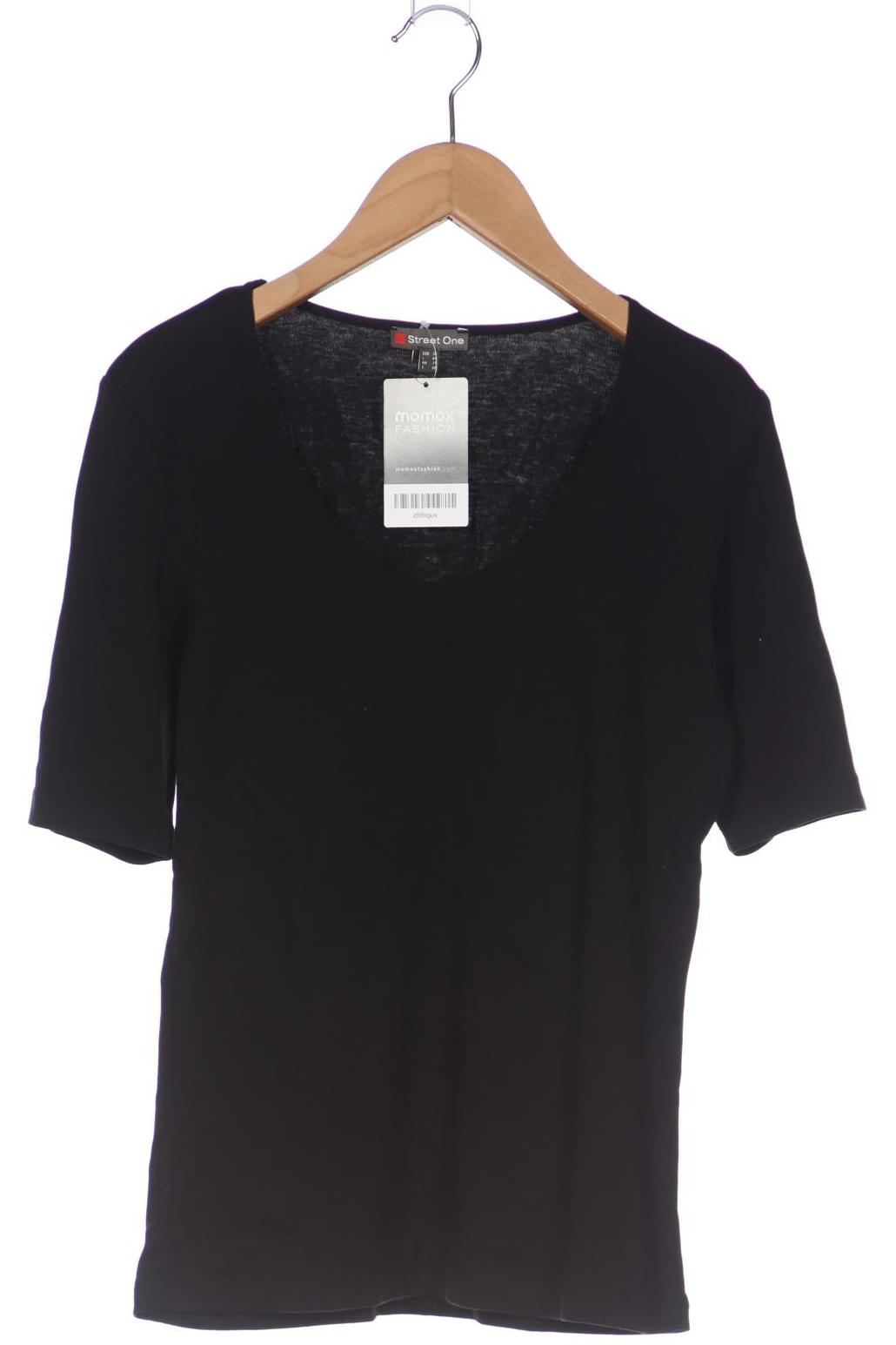 

Street One Damen T-Shirt, schwarz, Gr. 36