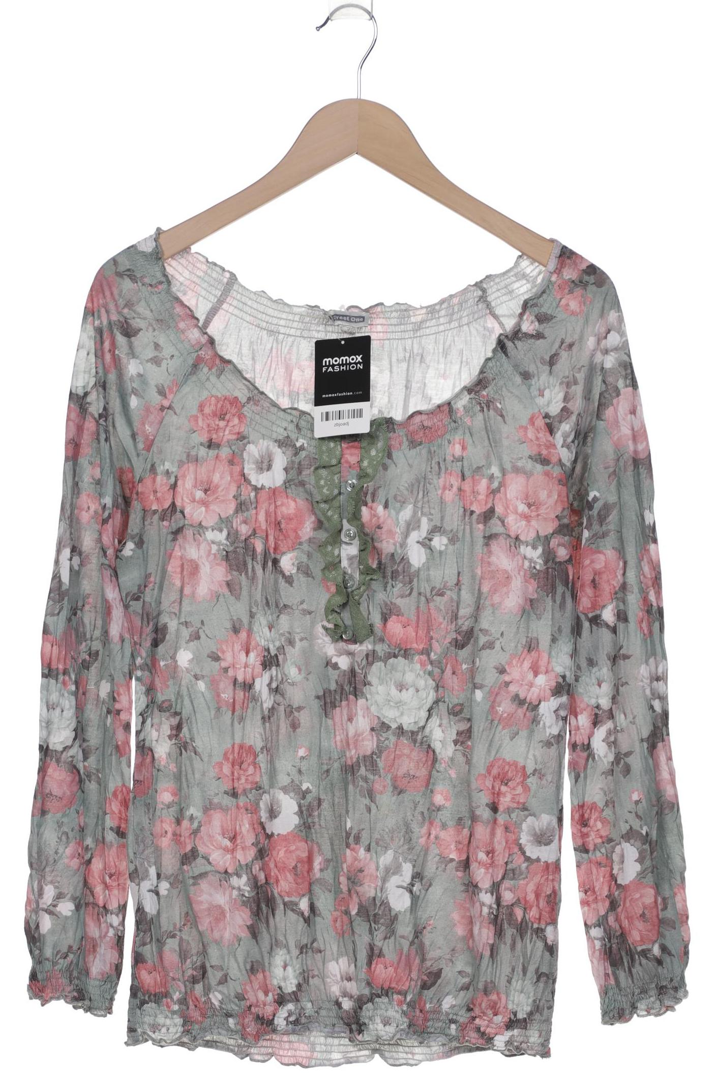 

Street One Damen Langarmshirt, grün, Gr. 40