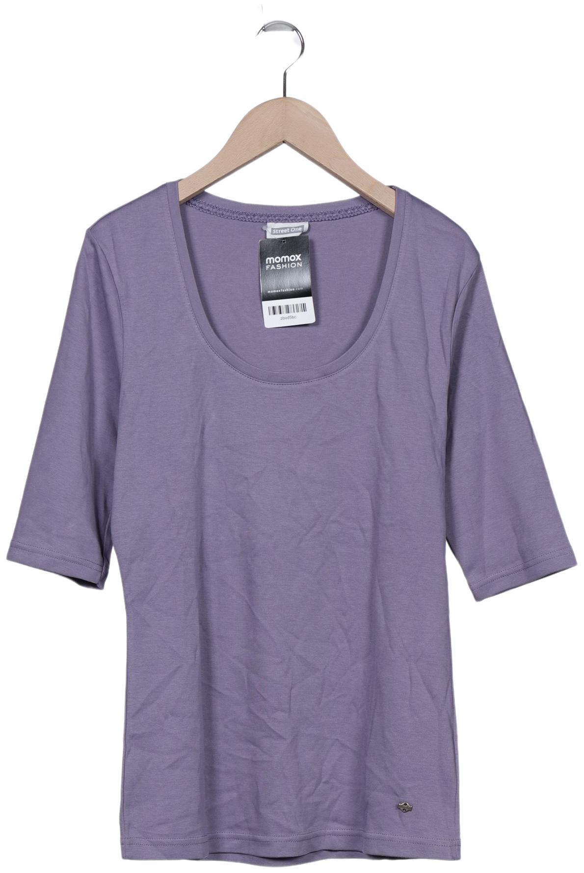 

Street One Damen T-Shirt, flieder, Gr. 40