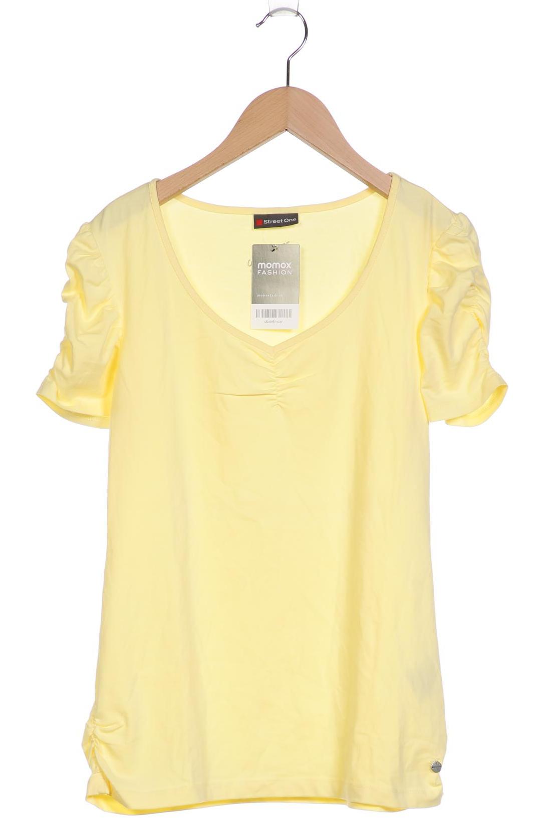 

Street One Damen T-Shirt, gelb, Gr. 40