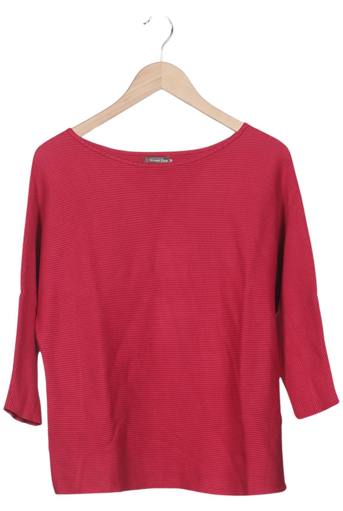 

Street One Damen Pullover, rot, Gr. 42