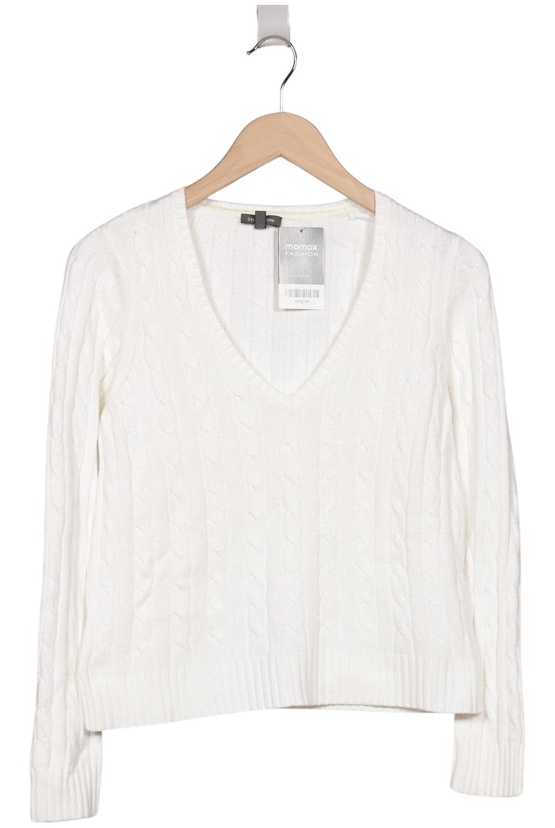 

Street One Damen Pullover, weiß, Gr. 38