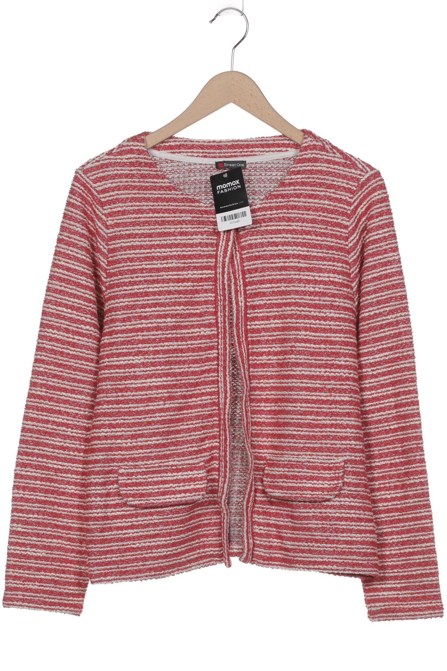 

Street One Damen Strickjacke, rot, Gr. 42