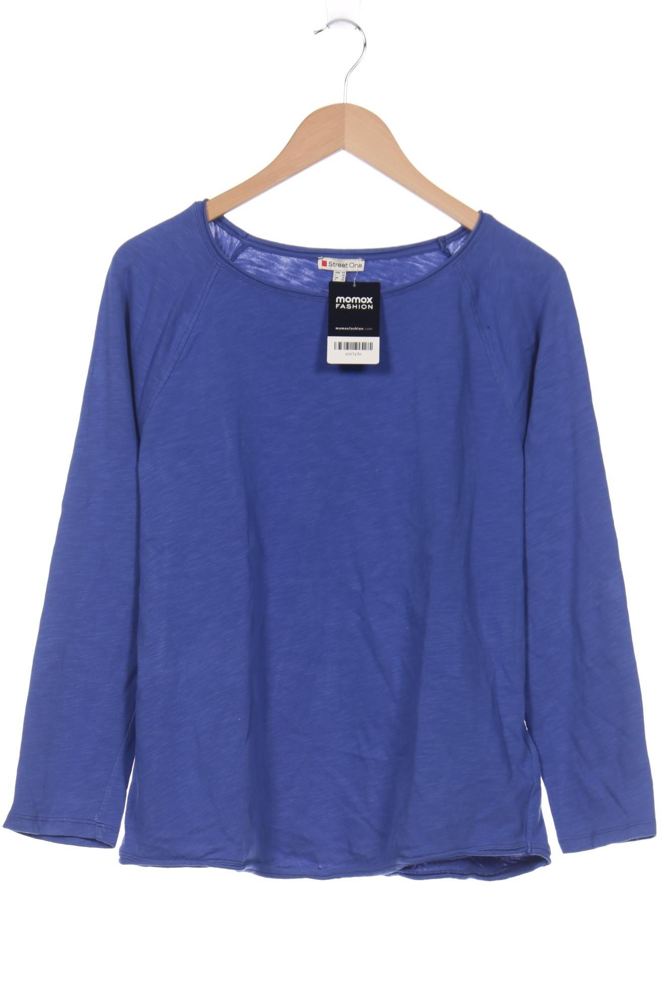 

Street One Damen Langarmshirt, blau, Gr. 44