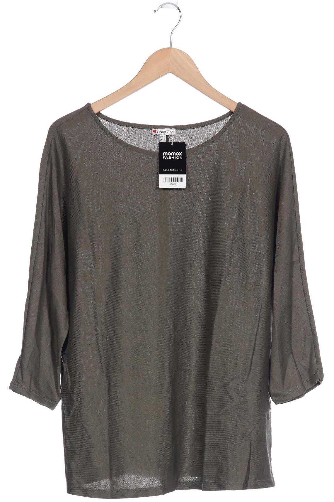 

Street One Damen Pullover, grün, Gr. 46