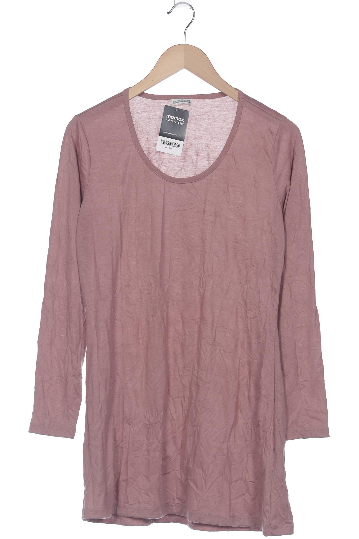 

Street One Damen Langarmshirt, pink, Gr. 40