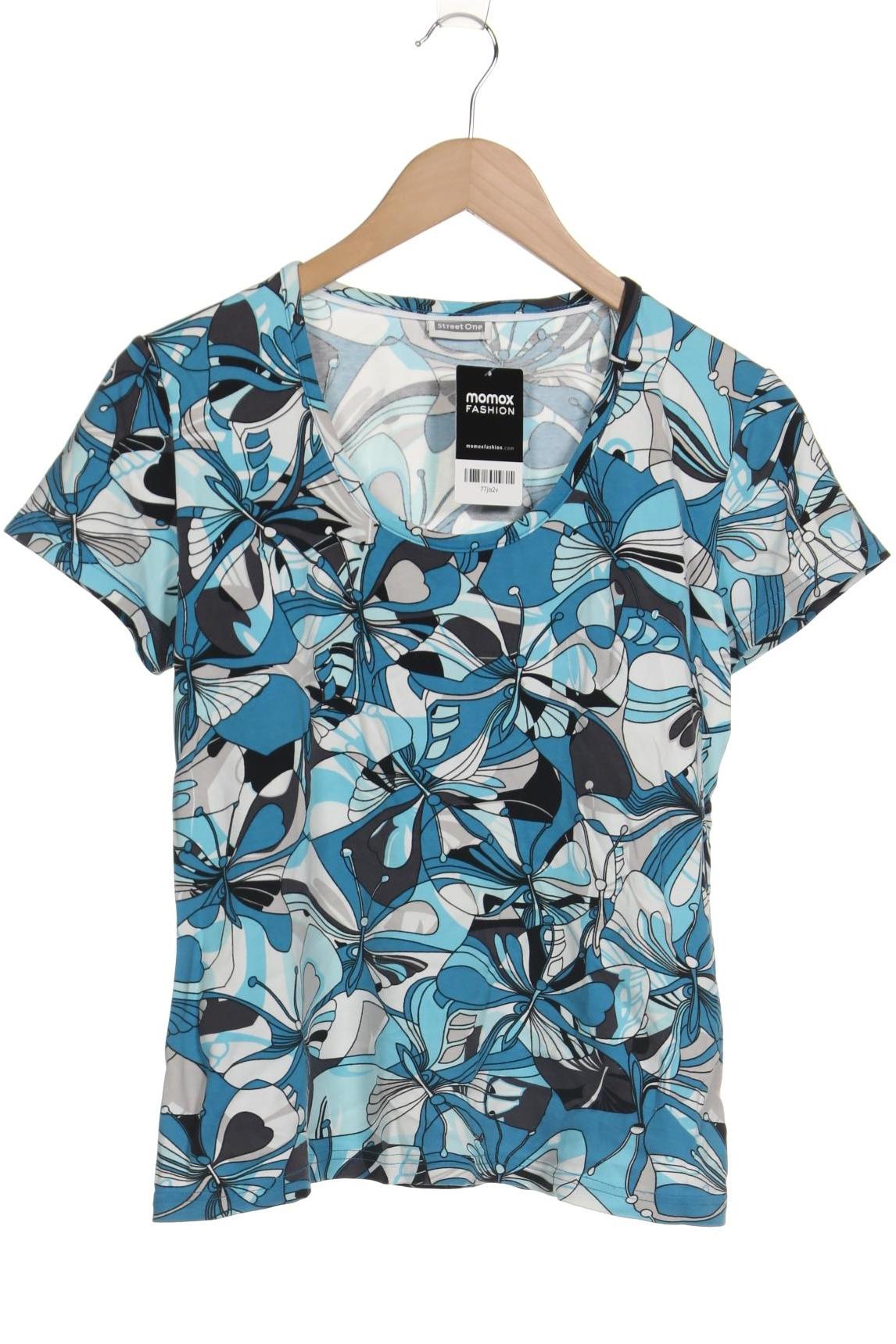 

Street One Damen T-Shirt, blau, Gr. 42