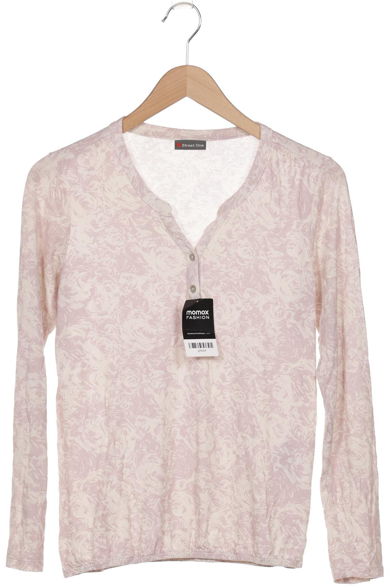 

Street One Damen Langarmshirt, pink, Gr. 38