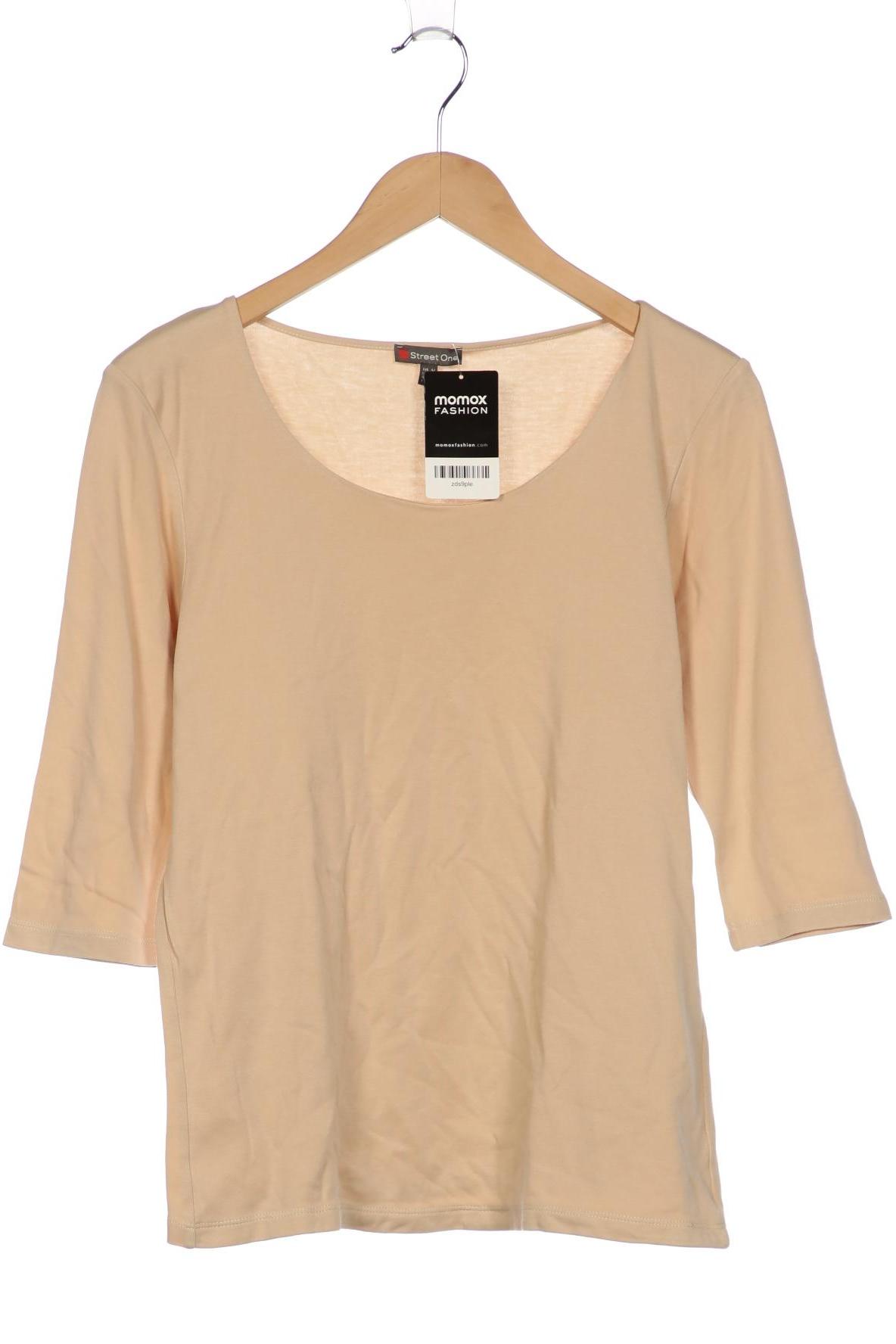 

Street One Damen Langarmshirt, beige, Gr. 42