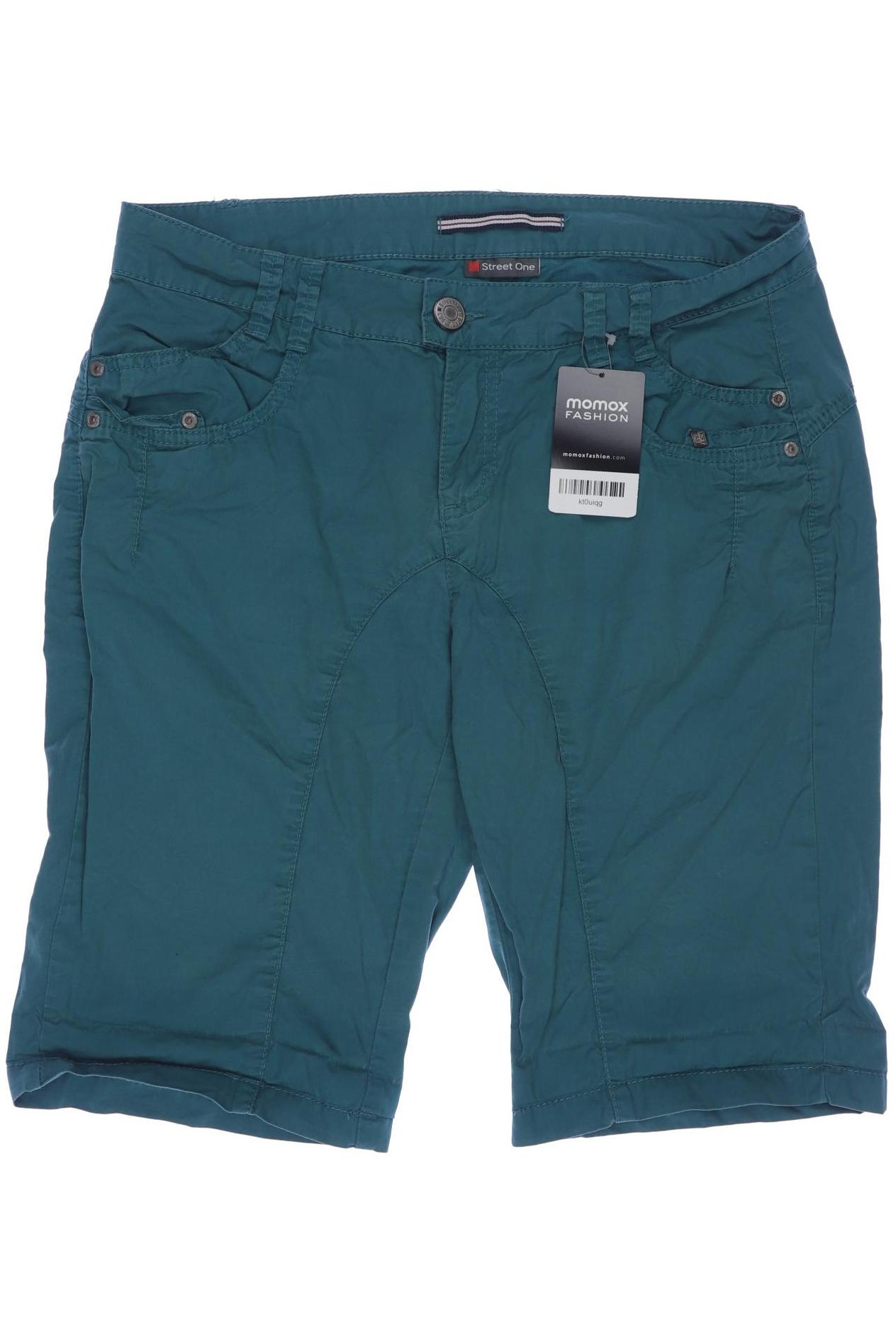 

Street One Damen Shorts, türkis, Gr. 36