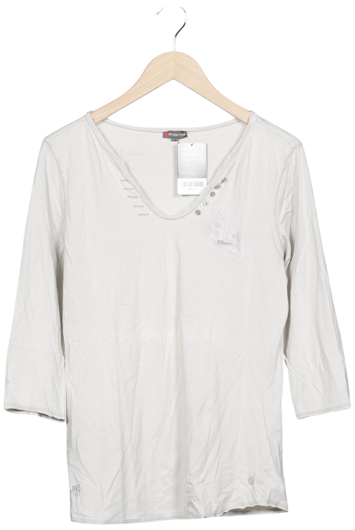 

Street One Damen Langarmshirt, grau, Gr. 42