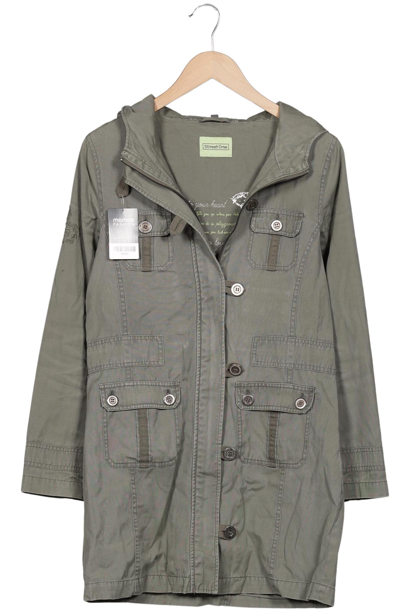 

Street One Damen Mantel, grün, Gr. 36