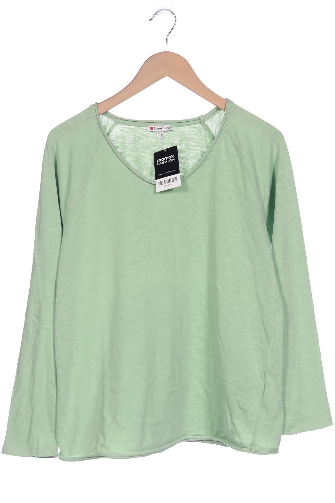 

Street One Damen Langarmshirt, hellgrün, Gr. 44