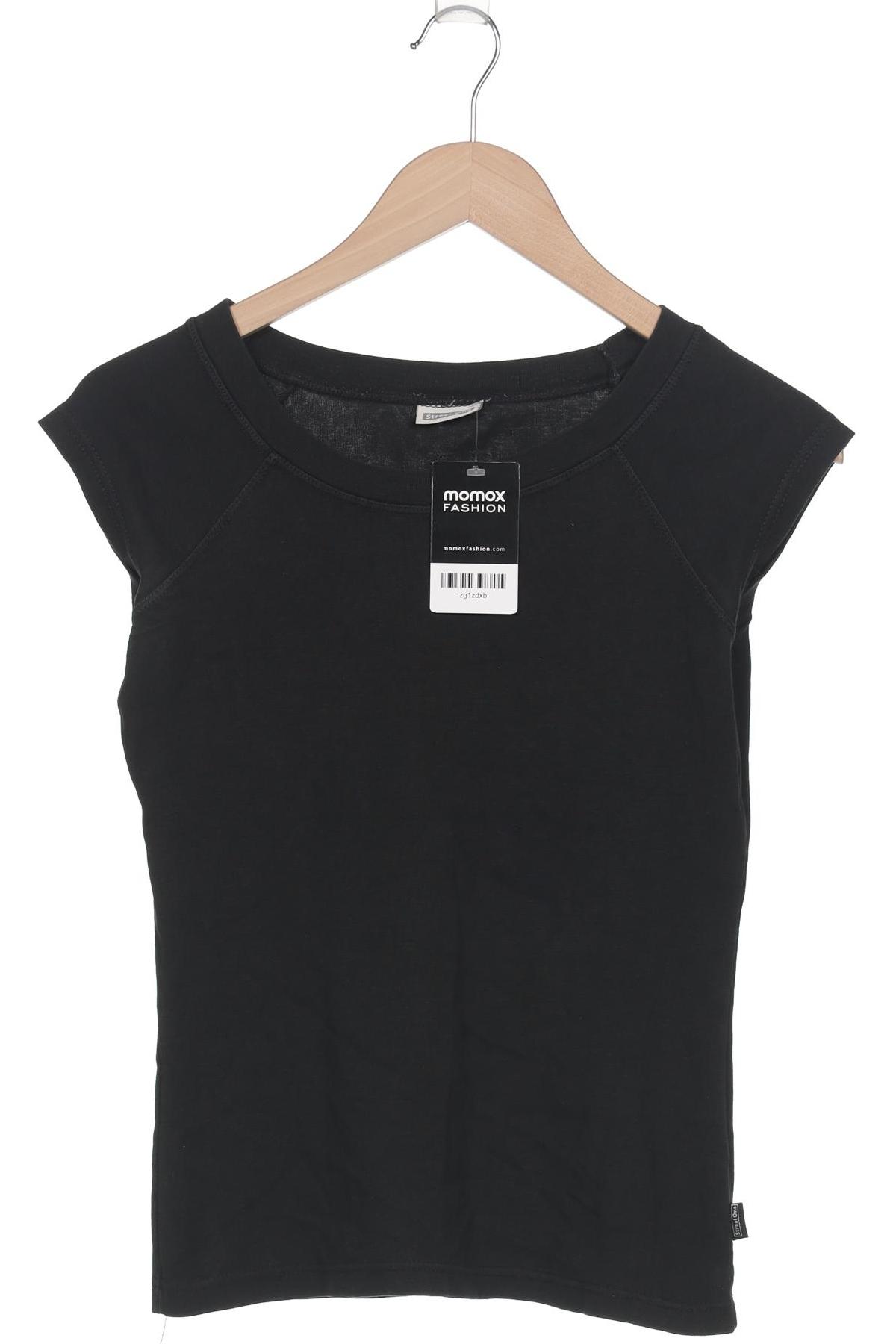 

Street One Damen T-Shirt, schwarz, Gr. 40