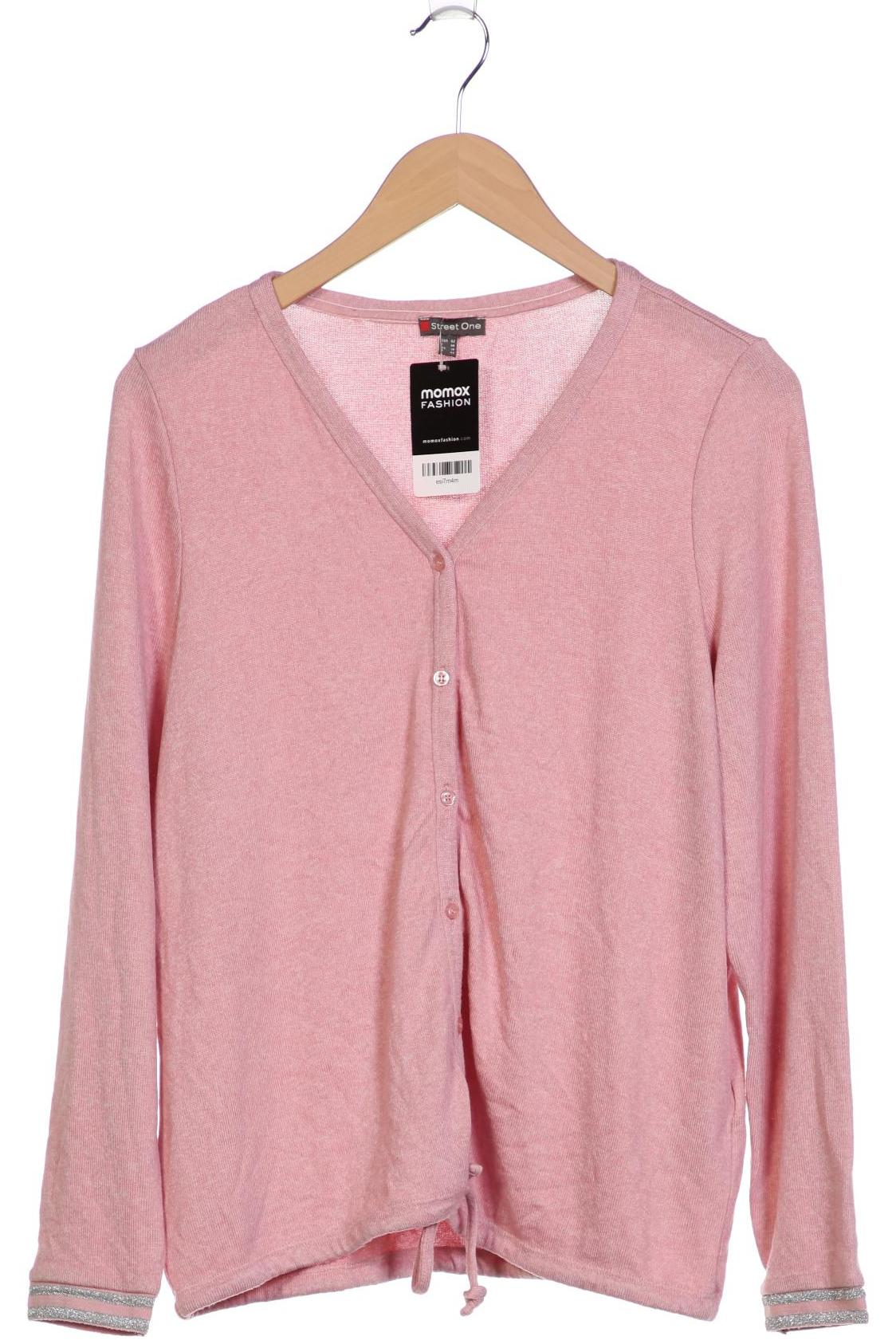 

Street One Damen Strickjacke, pink, Gr. 42