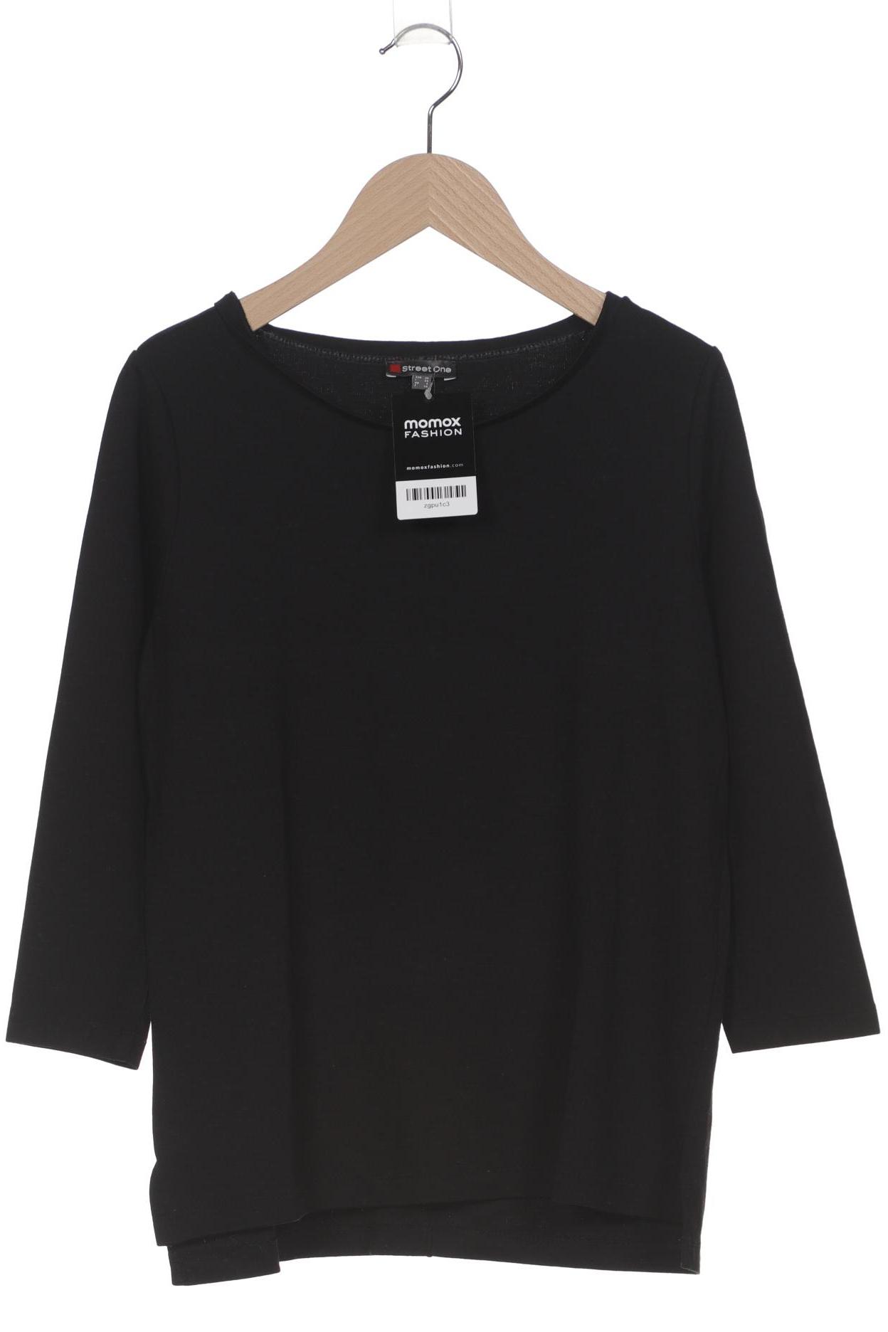 

Street One Damen Langarmshirt, schwarz, Gr. 34