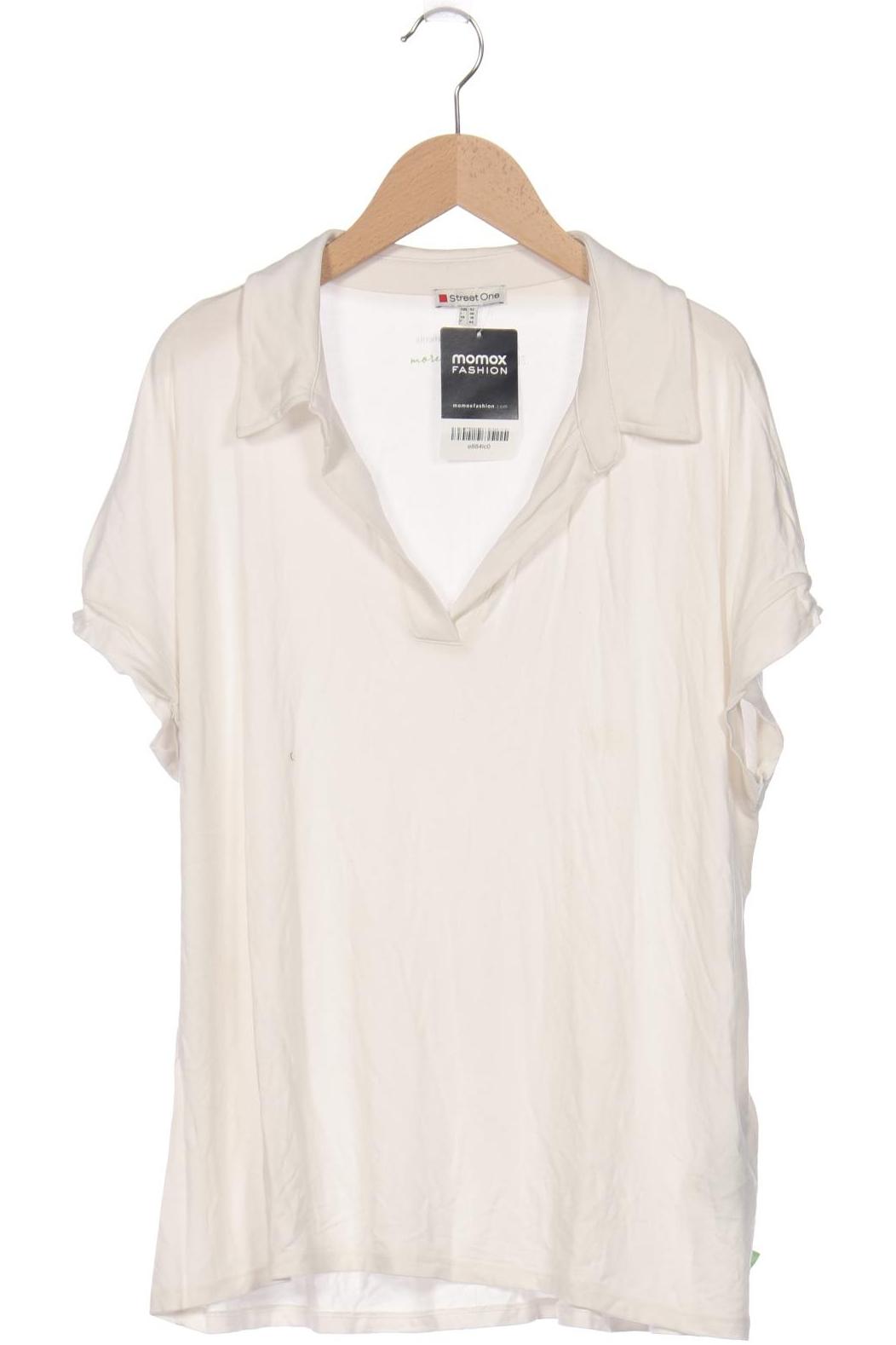 

Street One Damen T-Shirt, weiß, Gr. 42