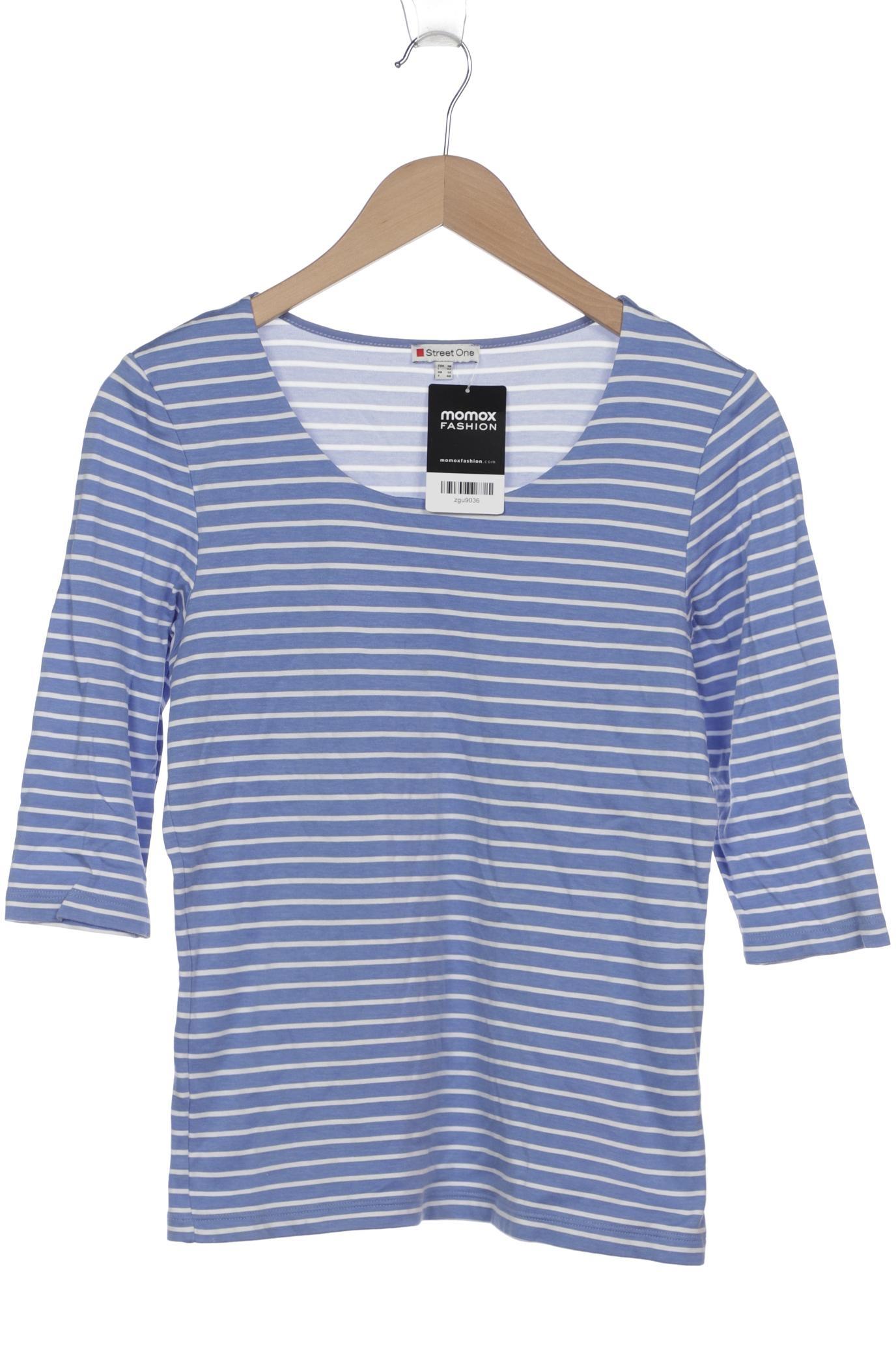 

Street One Damen Langarmshirt, blau, Gr. 38