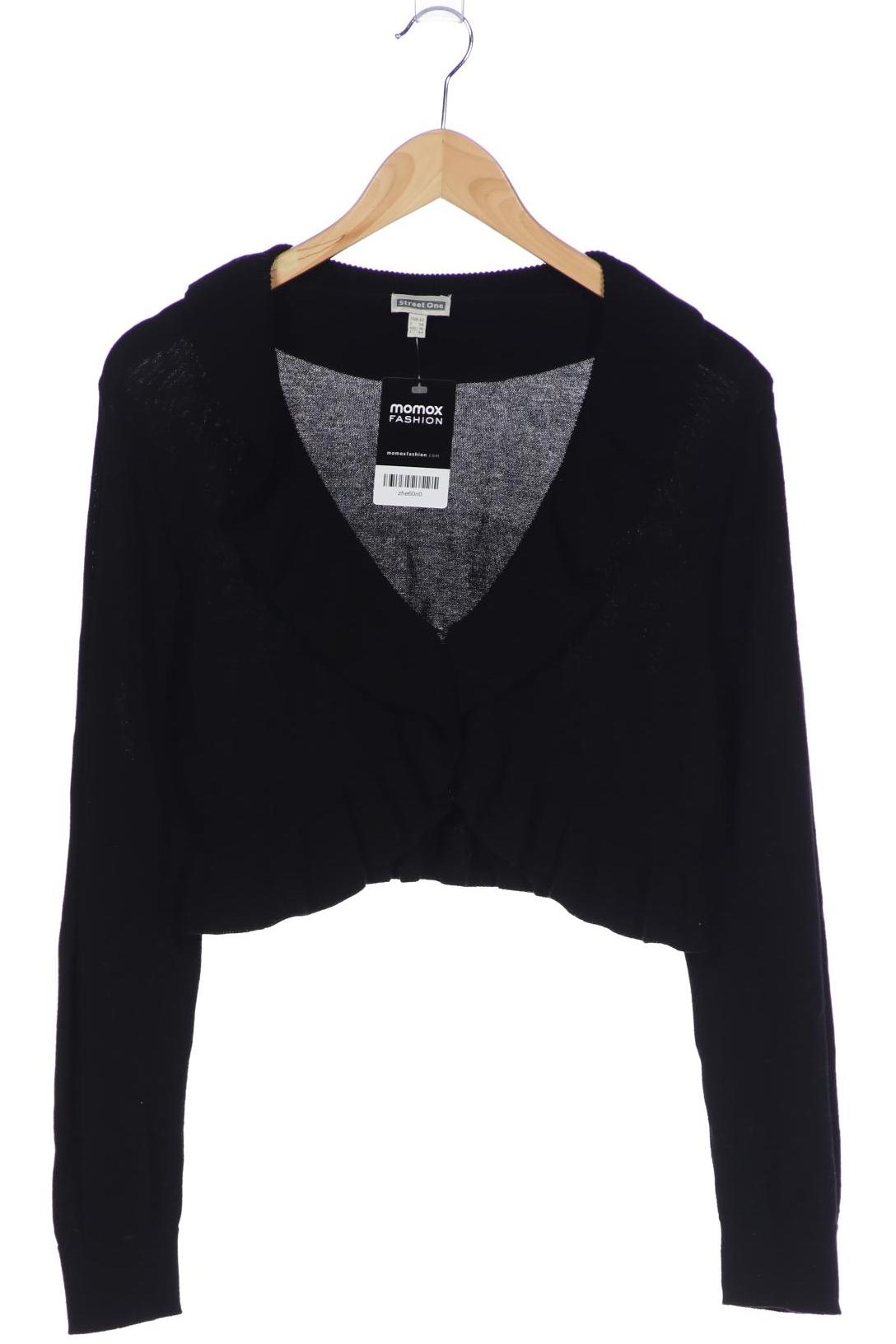 

Street One Damen Strickjacke, schwarz, Gr. 42
