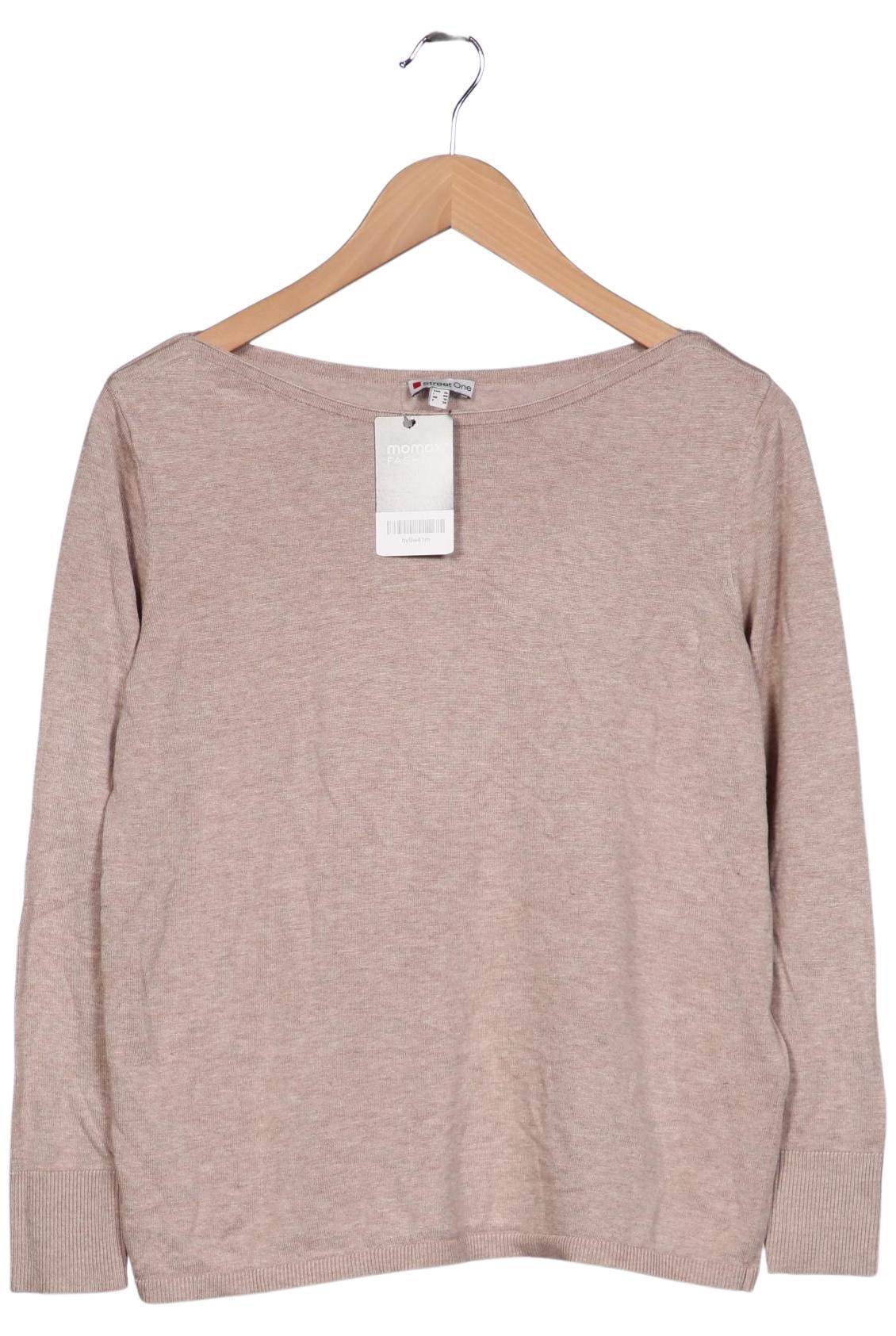 

Street One Damen Pullover, beige, Gr. 36