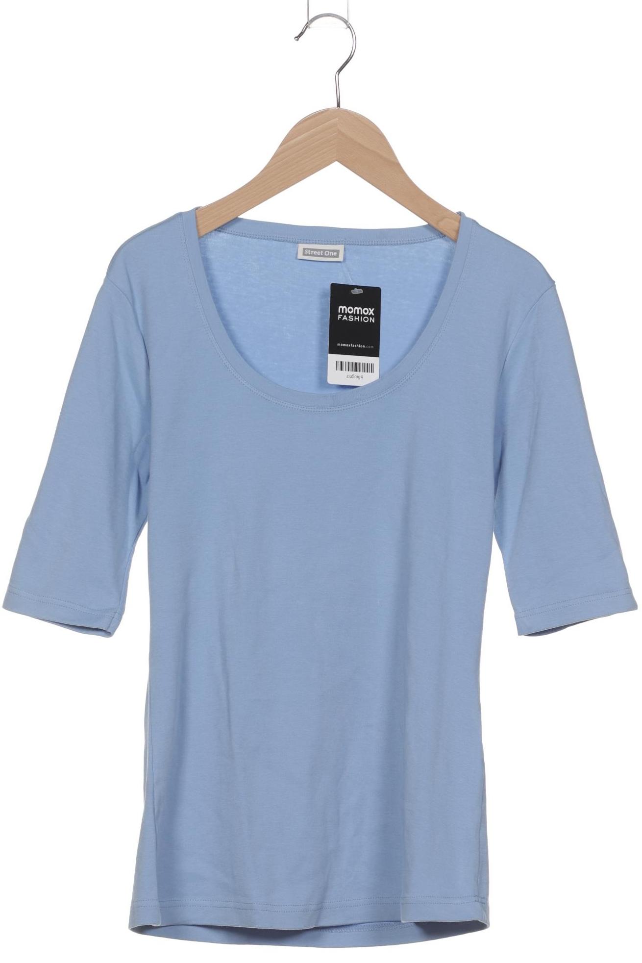 

Street One Damen T-Shirt, blau, Gr. 40