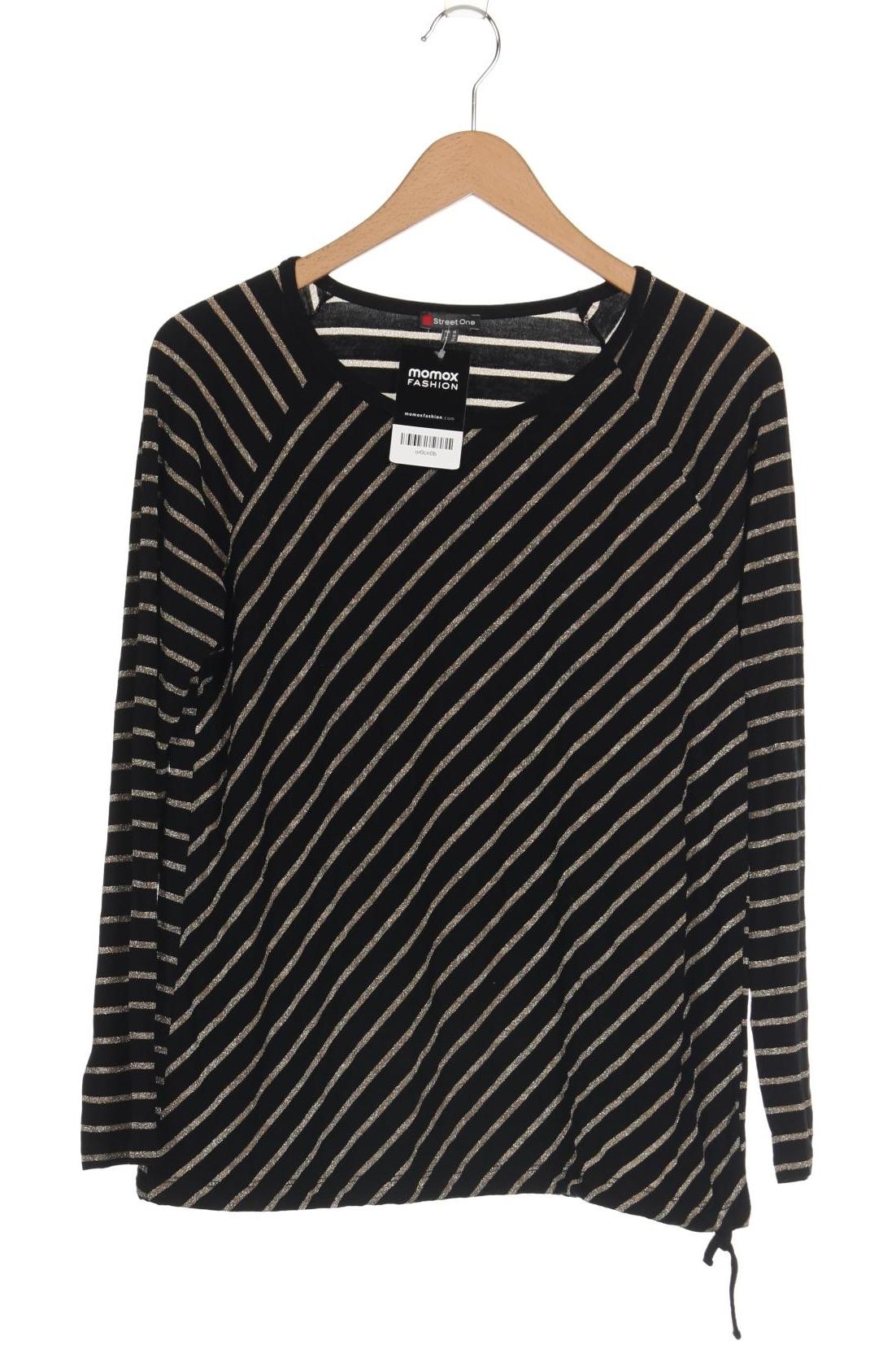 

Street One Damen Langarmshirt, schwarz, Gr. 38