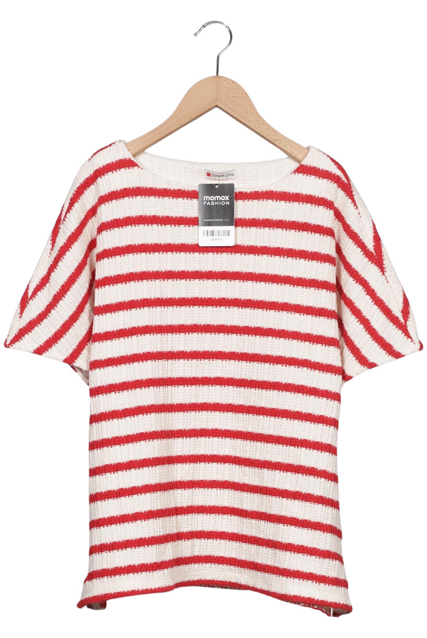 

Street One Damen Pullover, weiß, Gr. 48