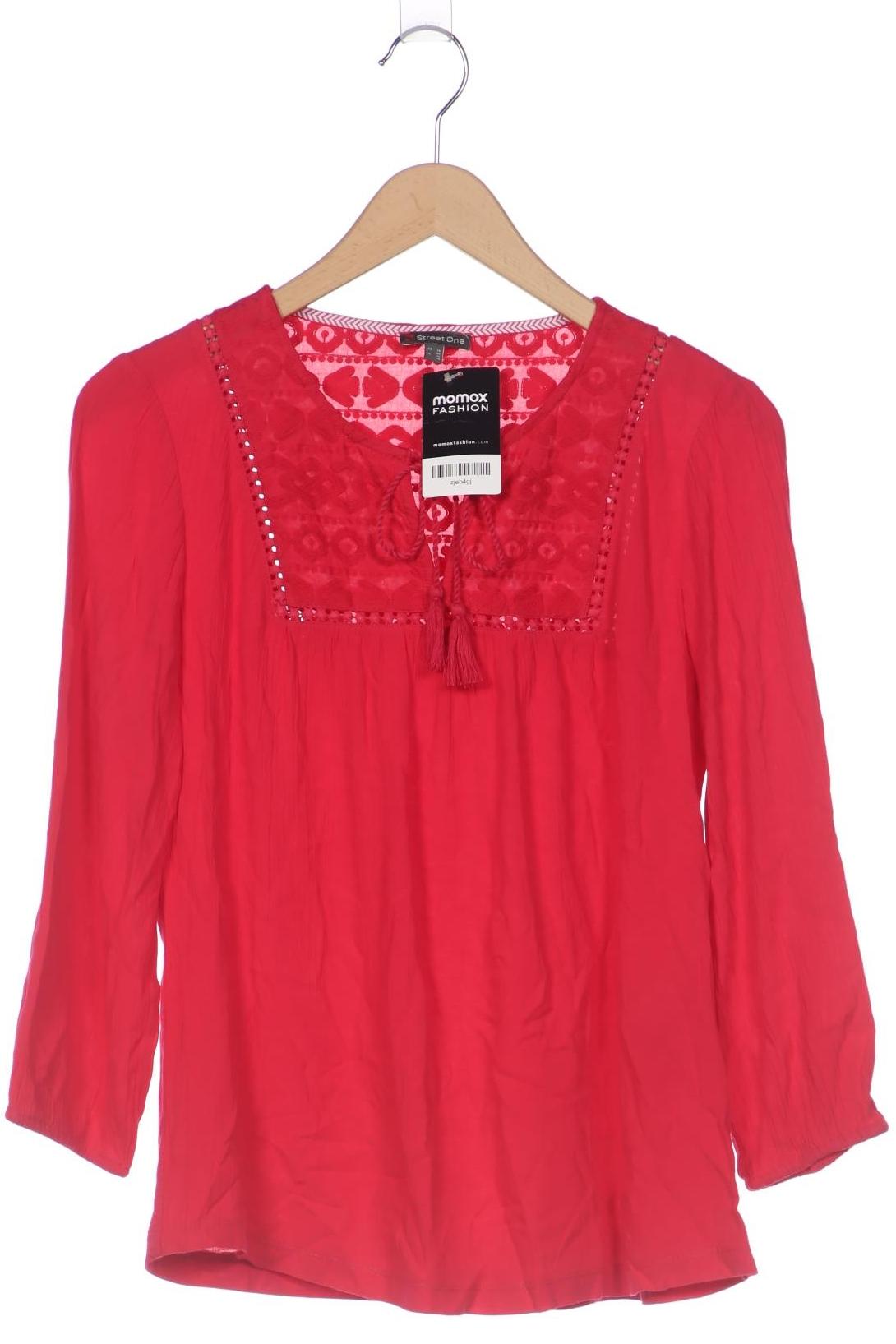 

Street One Damen Langarmshirt, pink, Gr. 36