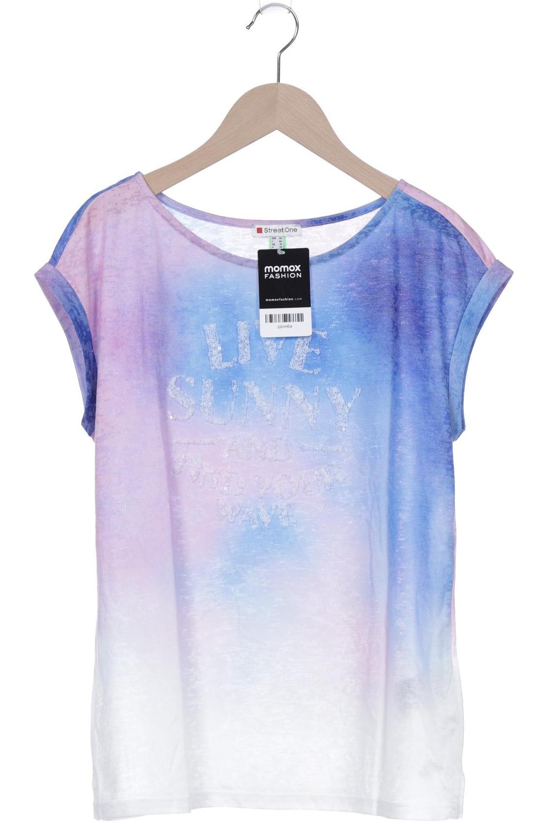 

Street One Damen T-Shirt, mehrfarbig, Gr. 36