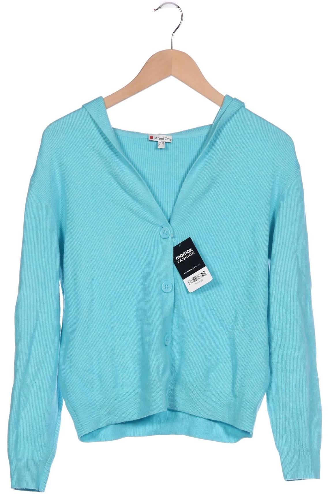 

Street One Damen Strickjacke, türkis, Gr. 38