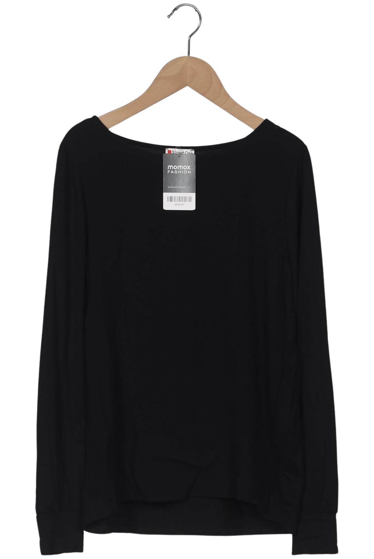 

Street One Damen Langarmshirt, schwarz, Gr. 38