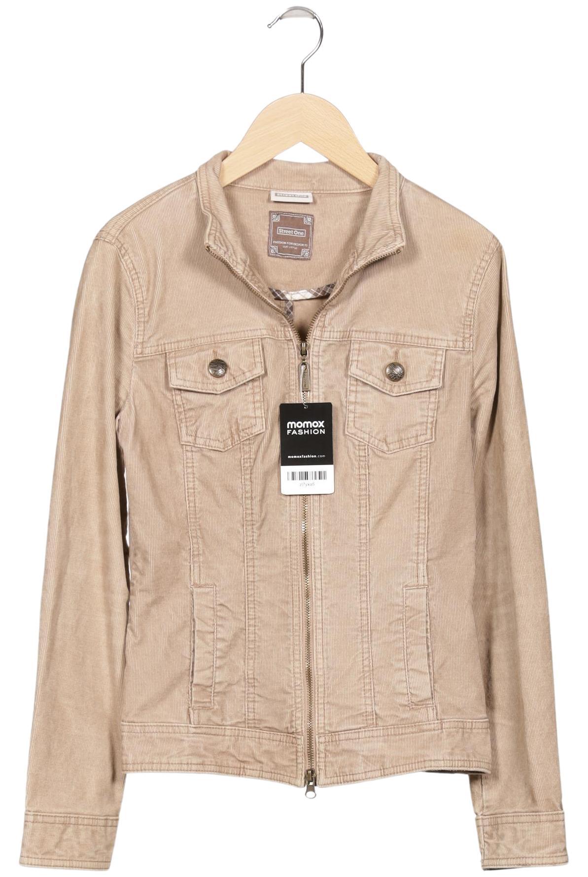 

Street One Damen Jacke, beige, Gr. 34