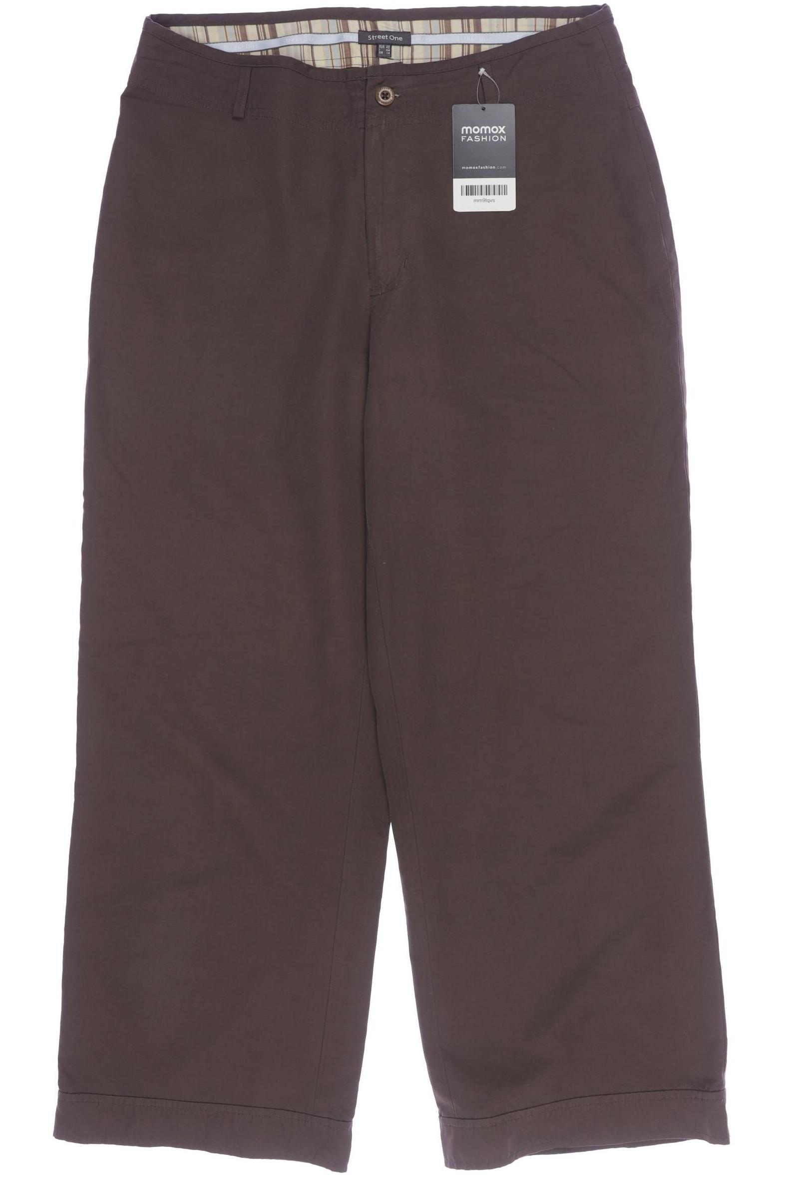 

Street One Damen Stoffhose, braun, Gr. 40