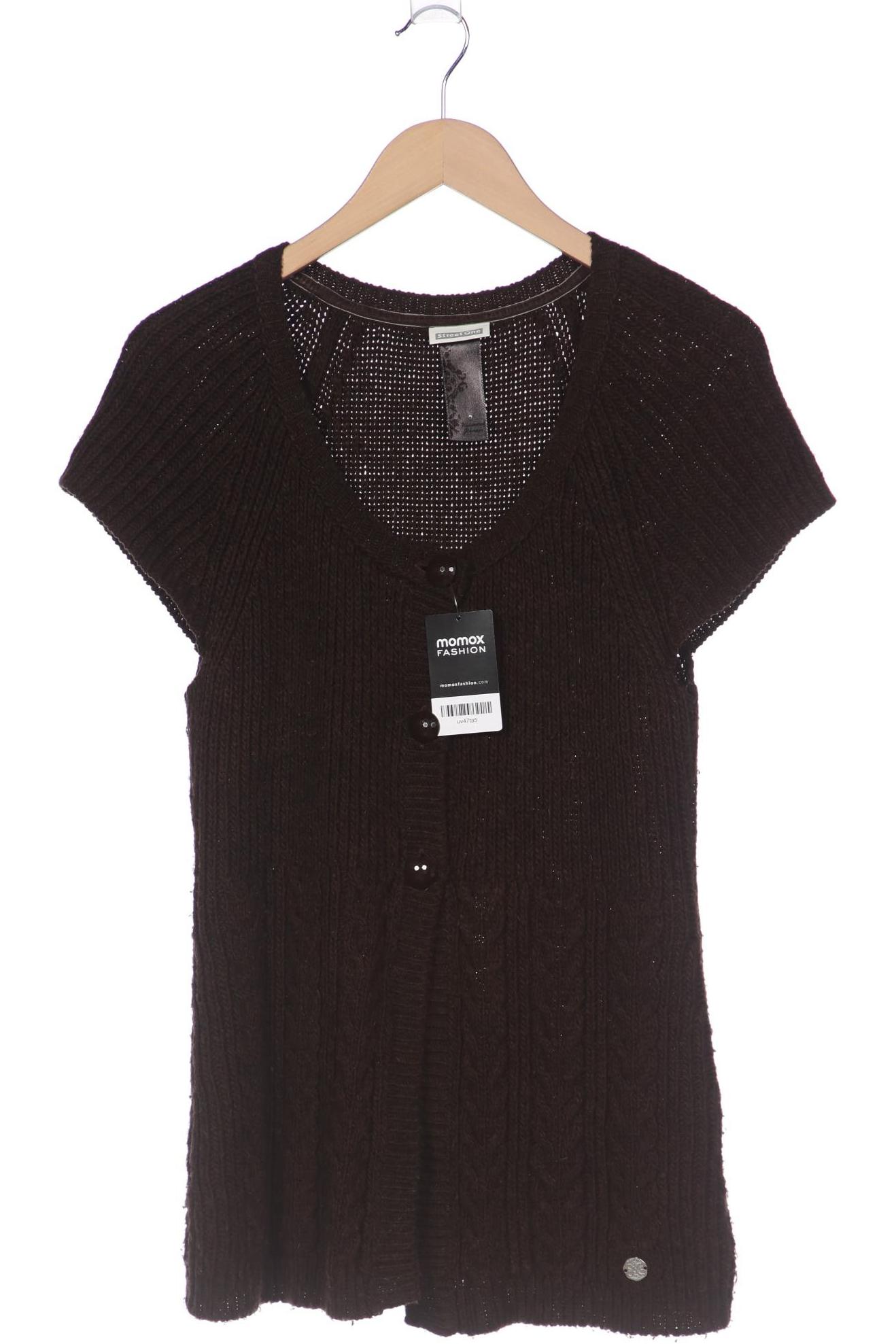 

Street One Damen Strickjacke, braun, Gr. 42