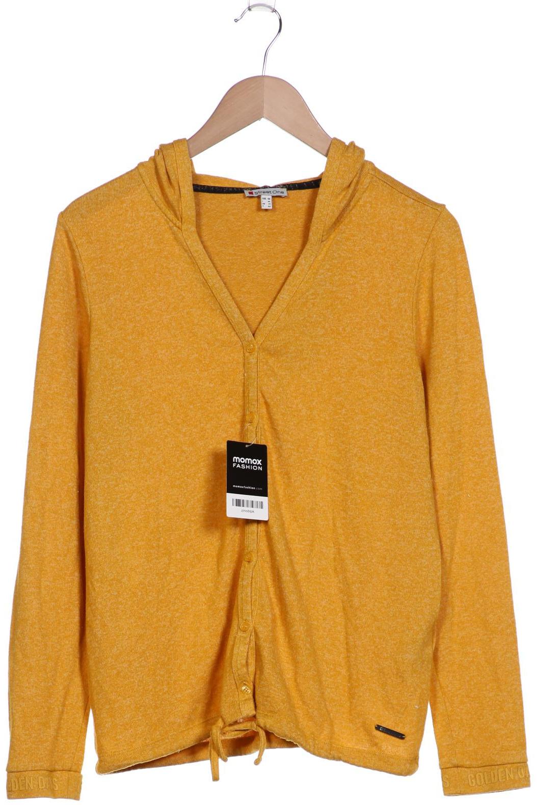 

Street One Damen Strickjacke, gelb, Gr. 40