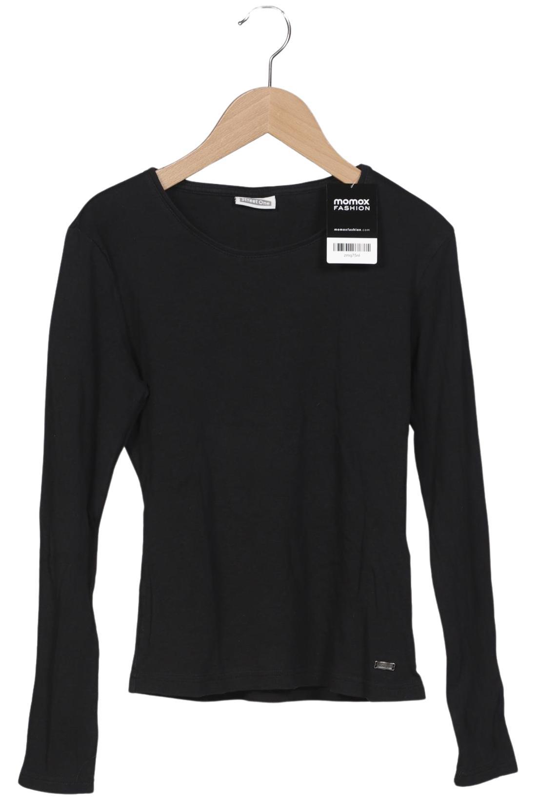 

Street One Damen Langarmshirt, schwarz, Gr. 38