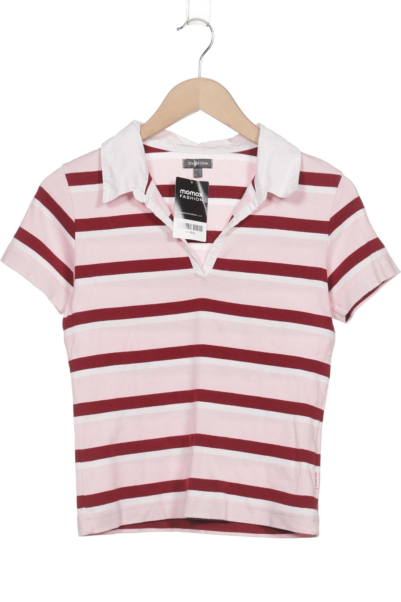 

Street One Damen Poloshirt, pink, Gr. 38