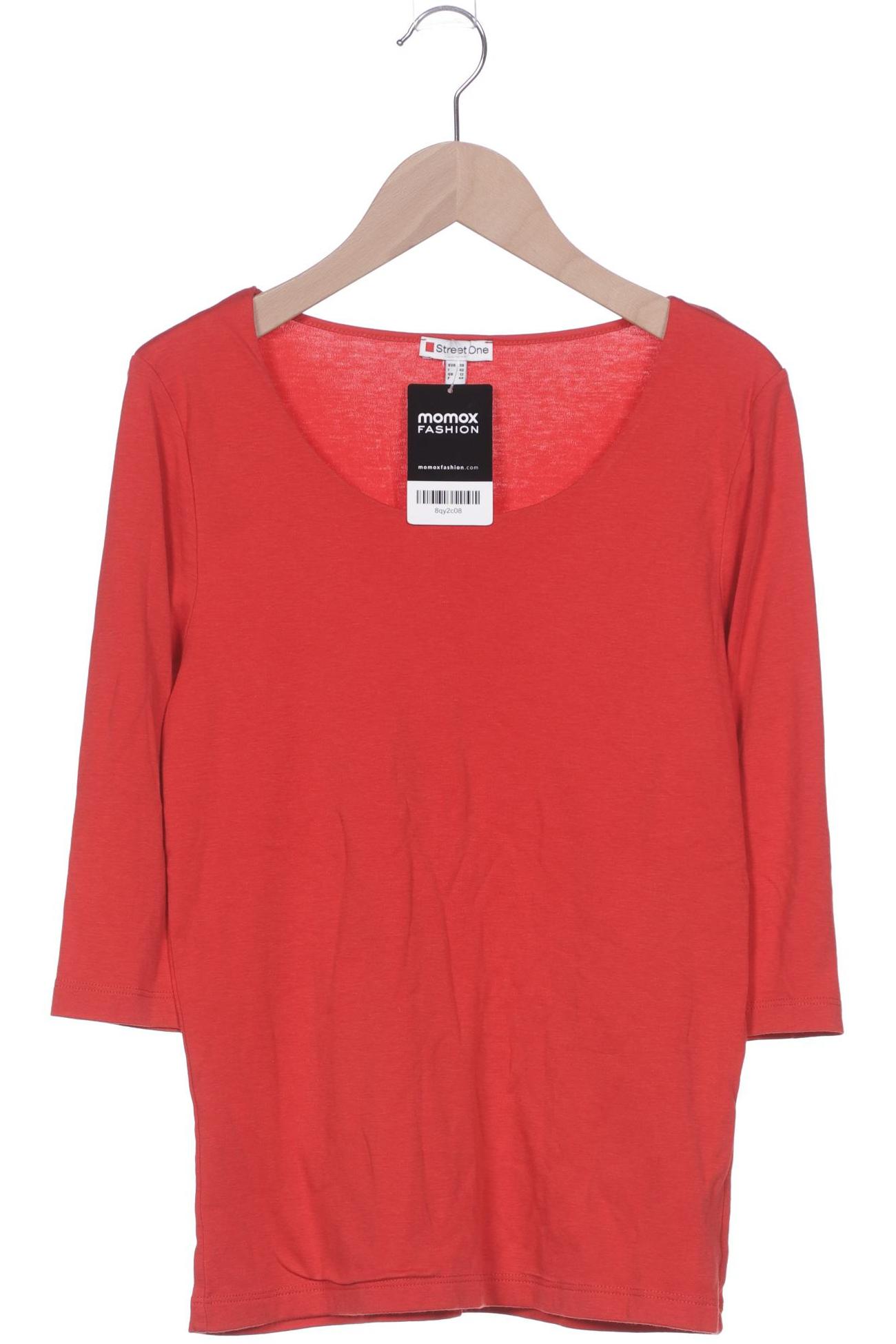 

Street One Damen Langarmshirt, rot, Gr. 38