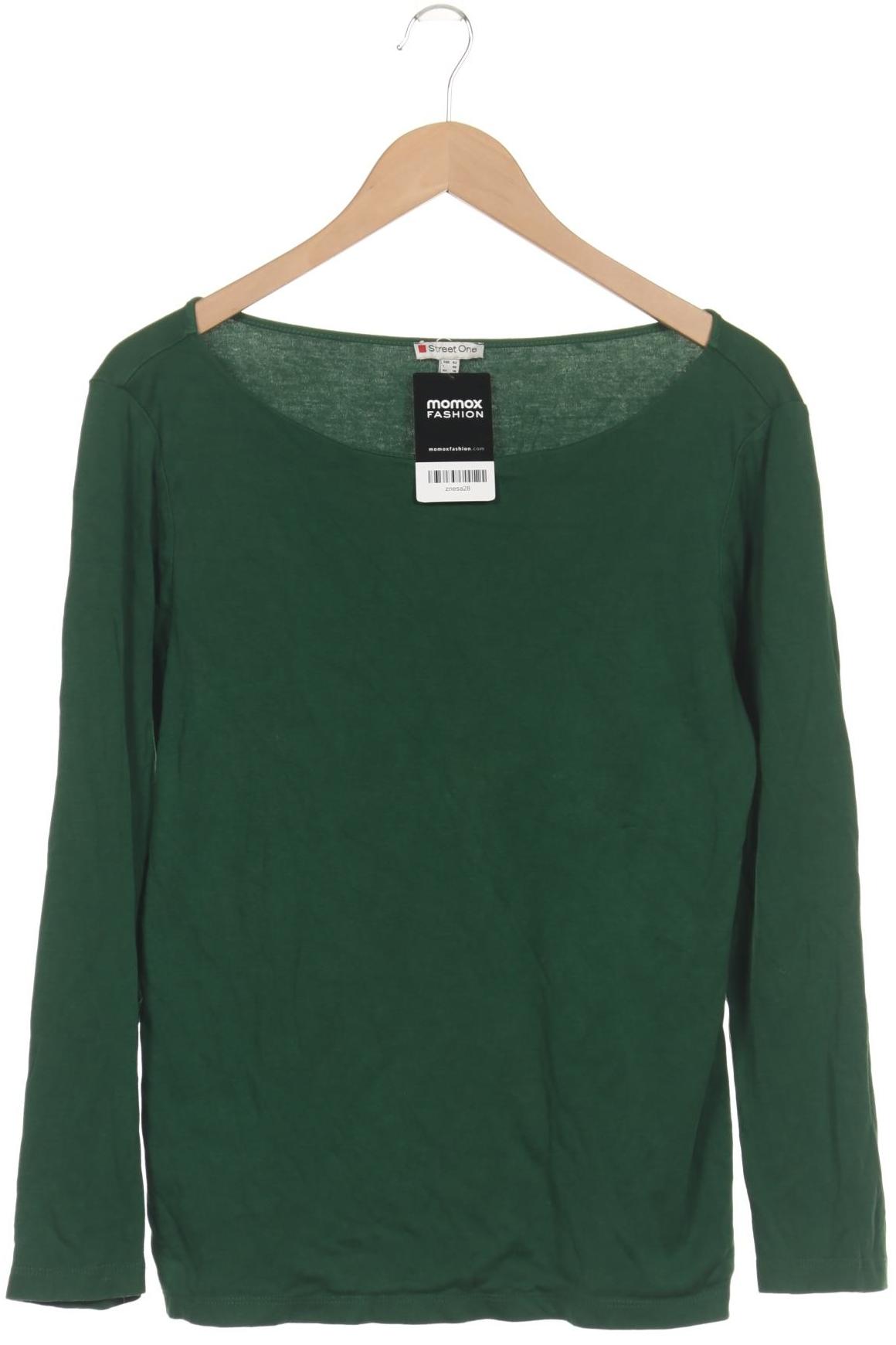 

Street One Damen Langarmshirt, grün, Gr. 42