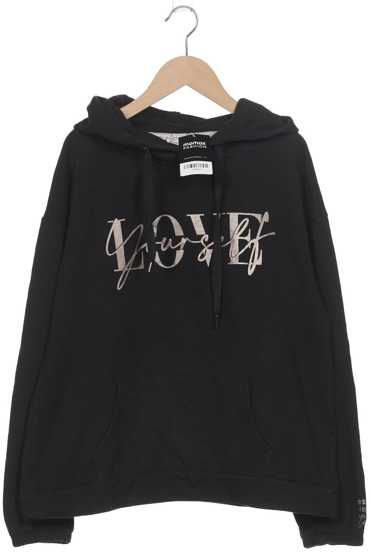 

Street One Damen Kapuzenpullover, schwarz, Gr. 40