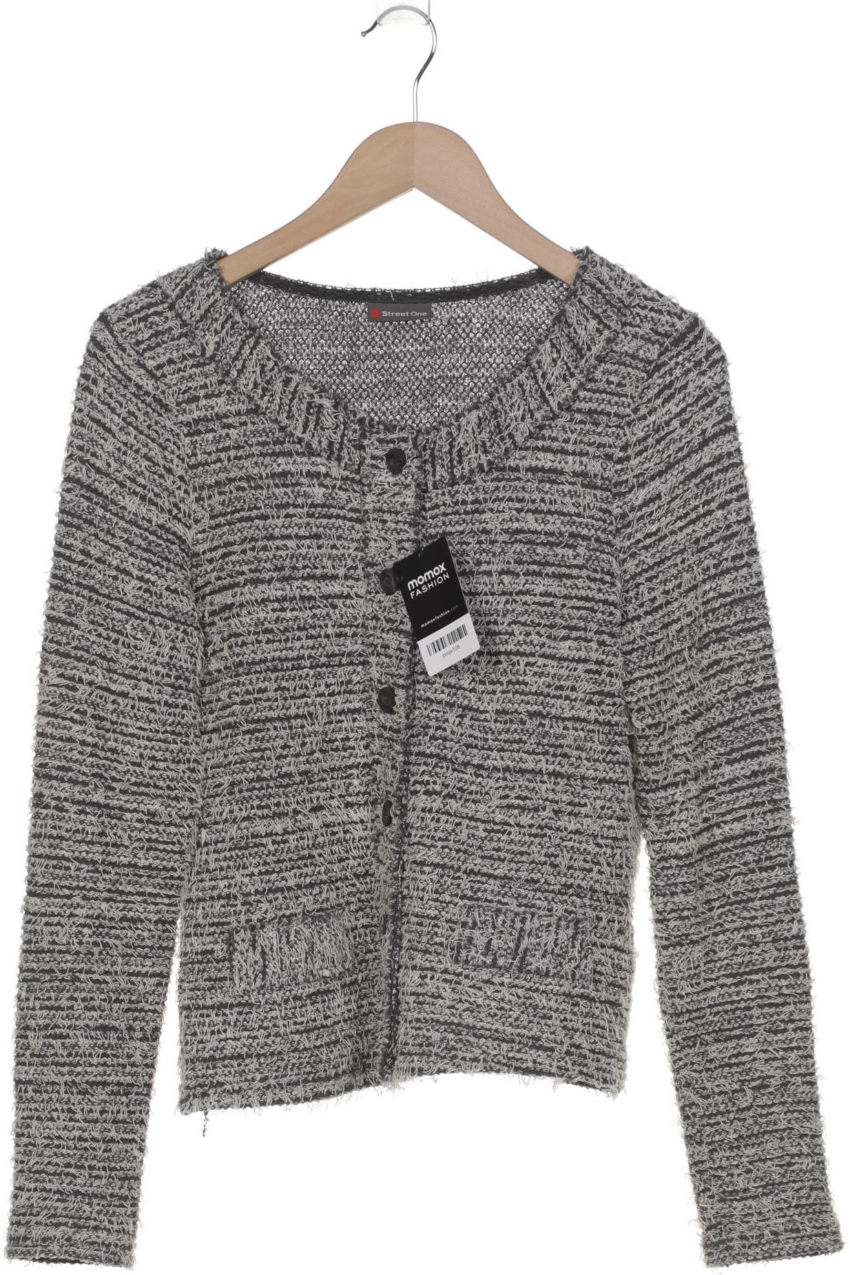 

Street One Damen Strickjacke, grau, Gr. 38