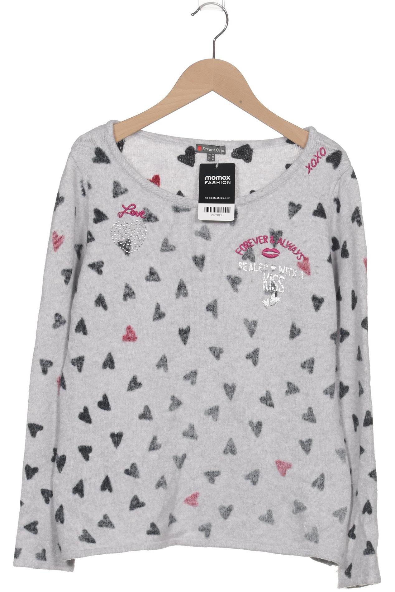 

Street One Damen Pullover, grau, Gr. 40