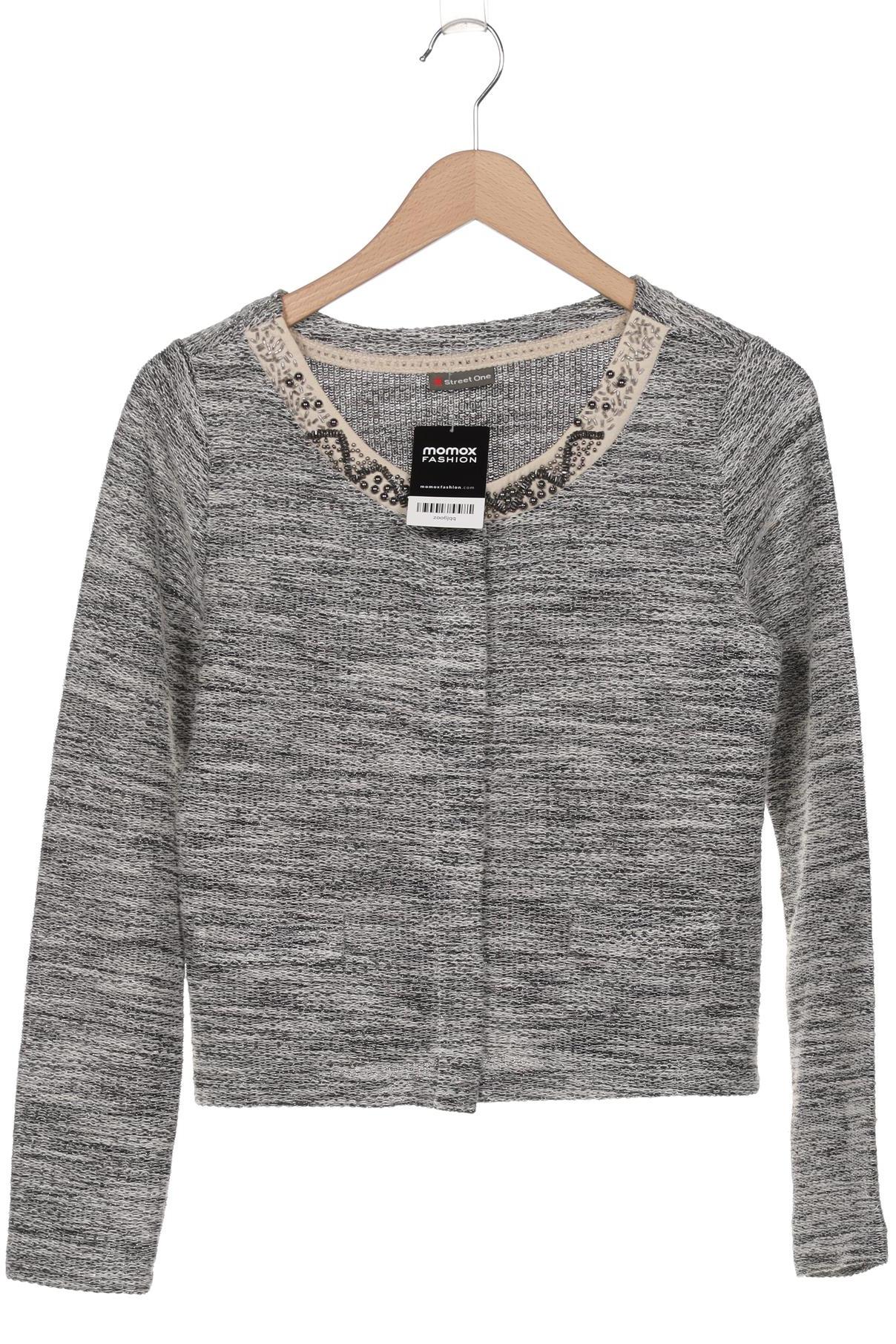

Street One Damen Strickjacke, grau, Gr. 38